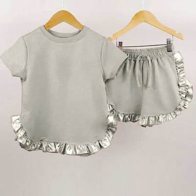 Kids Summer Sets Grey
