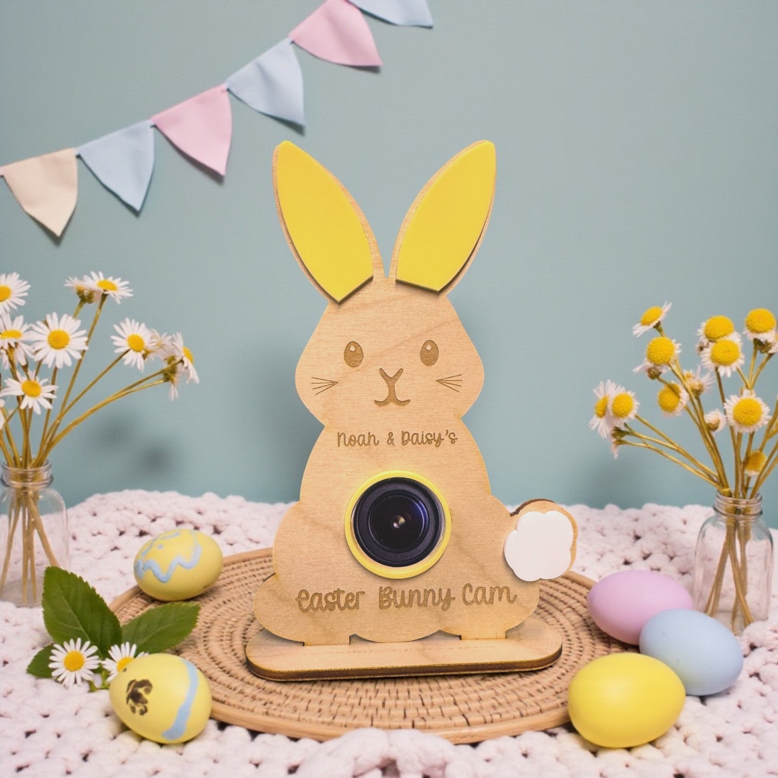 Freestanding Easter Bunny Cam