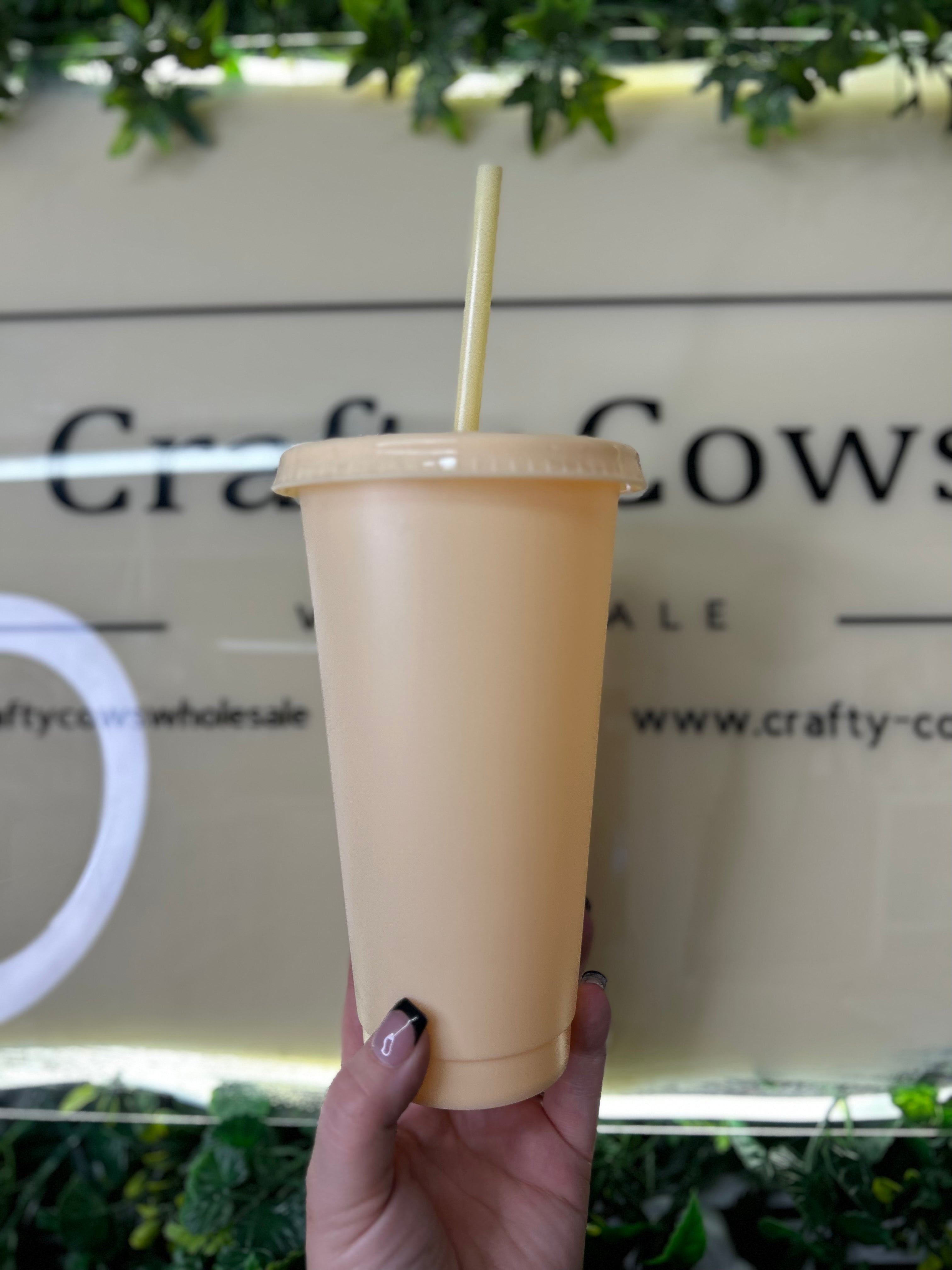 24 oz Cold Cup - Vanilla