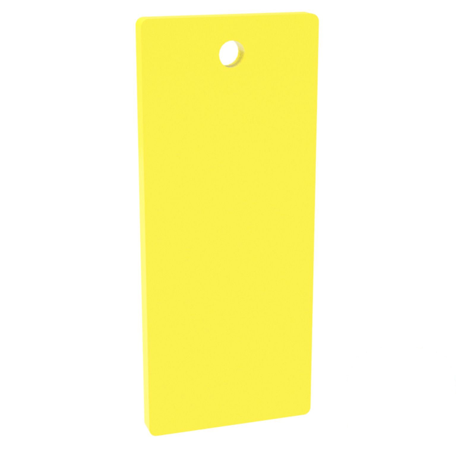 Blank Number plate Keyring 25mm x 60mm