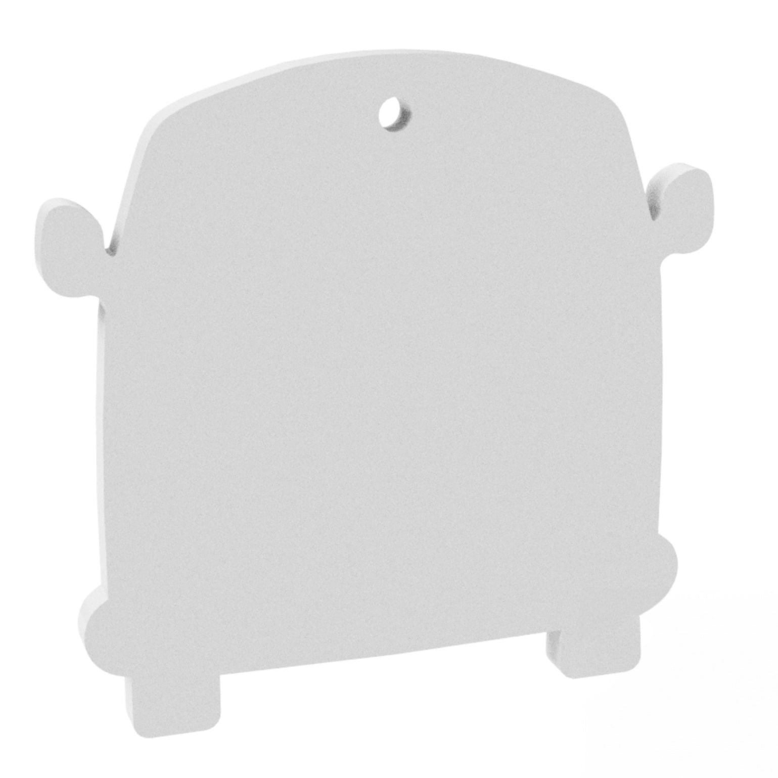 Blank Camper Van Keyring size - 50mm