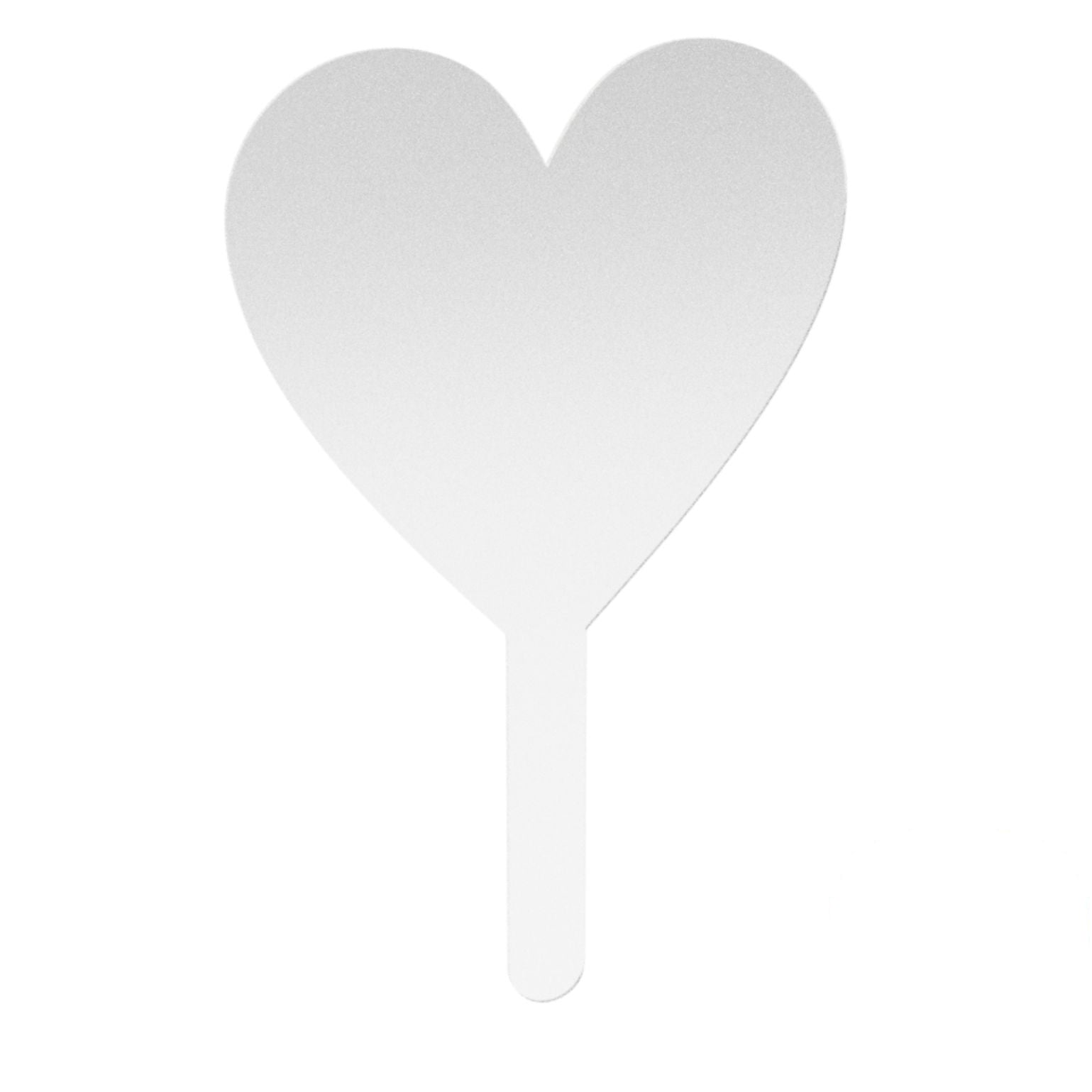 Blank Heart Paddle for Vinyl Users