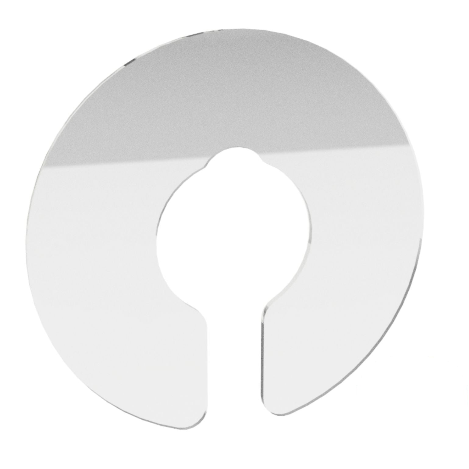 3.5 Inch Wardrobe Divider Disc - Acrylic
