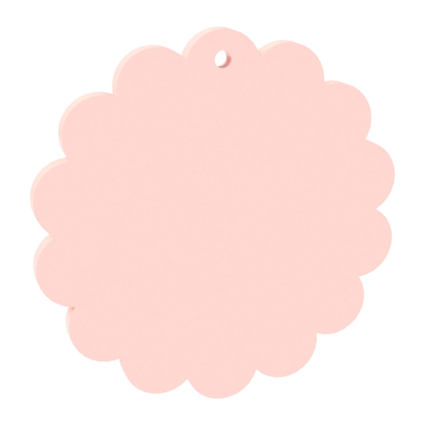 Blank Flower Keyring - 60mm