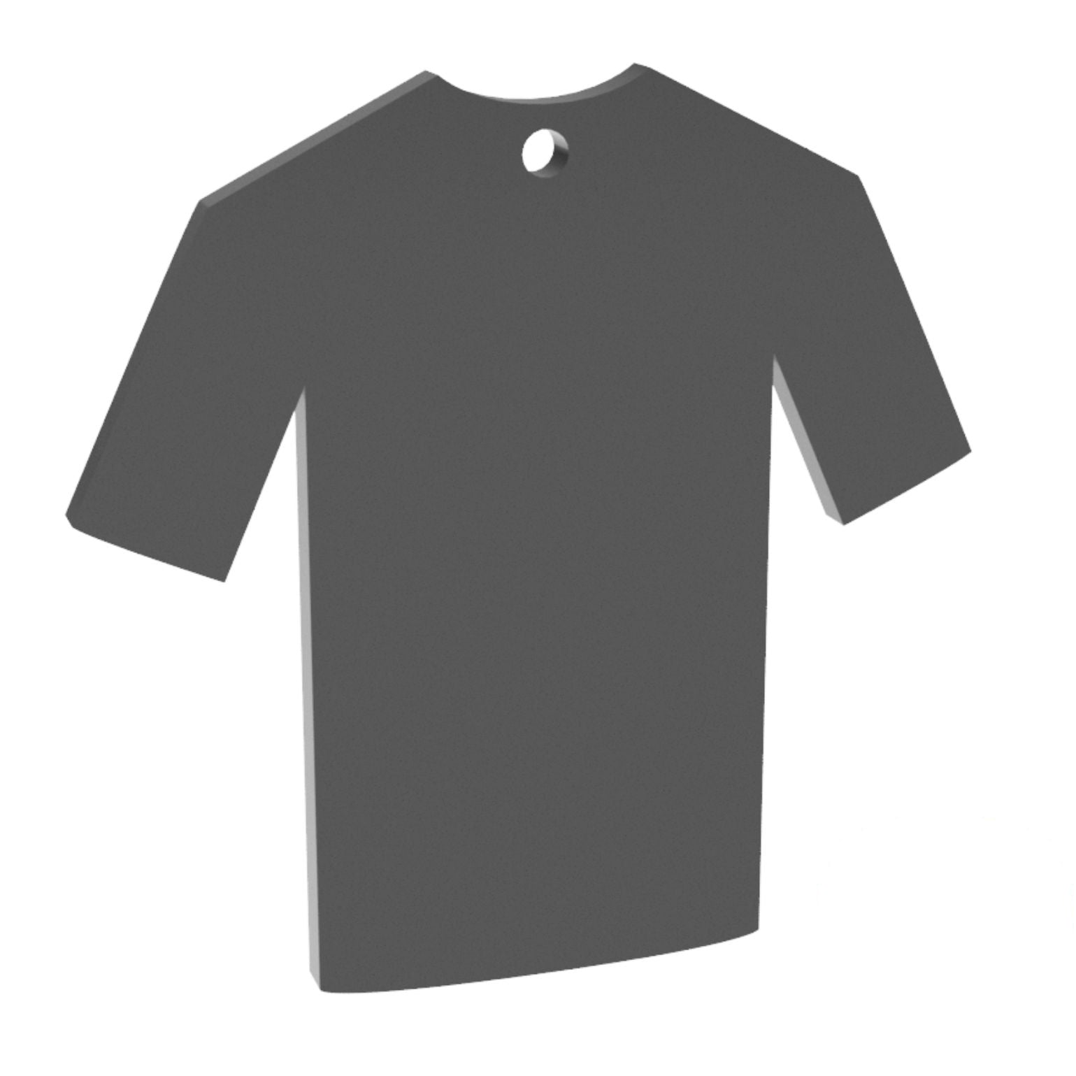 Blank Football Shirt - 60mm