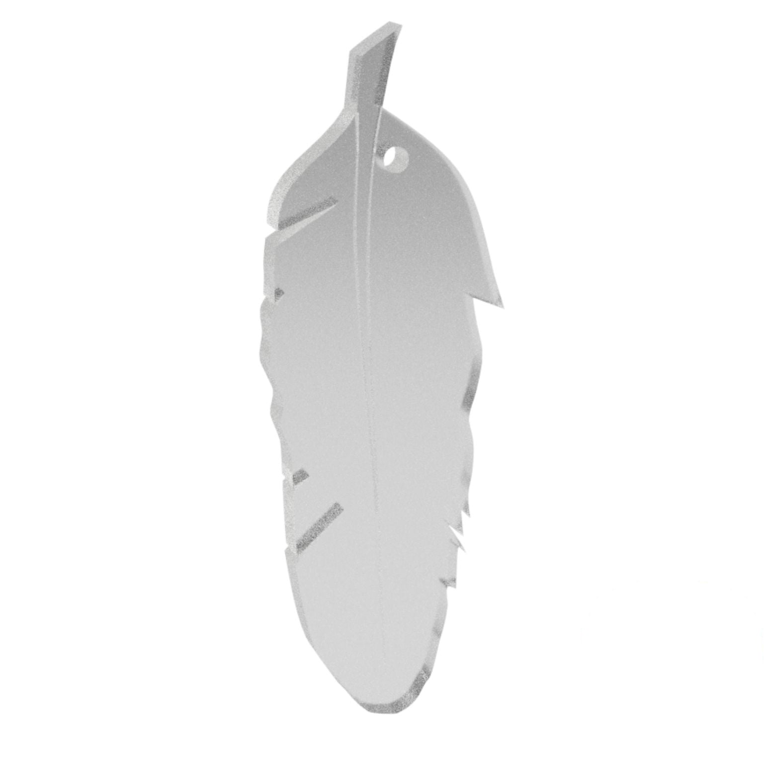 Blank Feather - 75mm