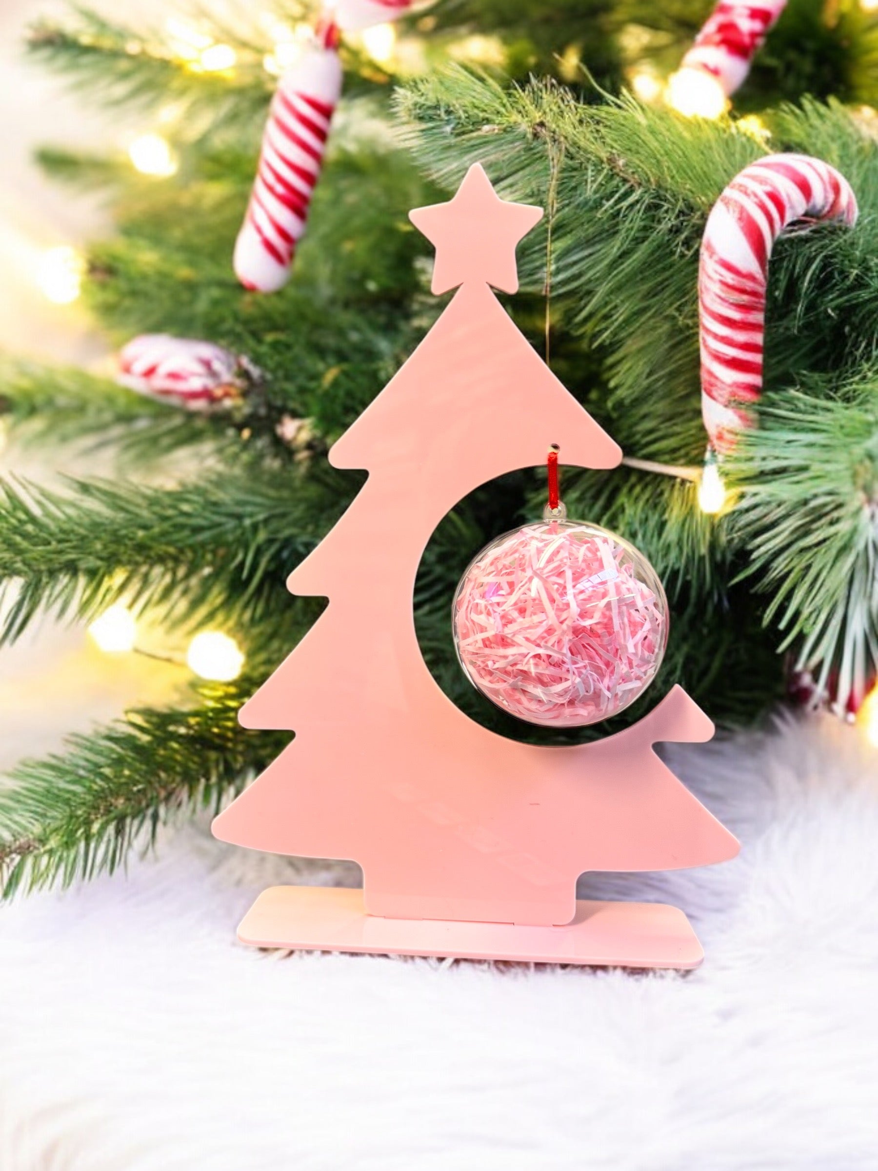 Freestanding Bauble Tree - Acrylic