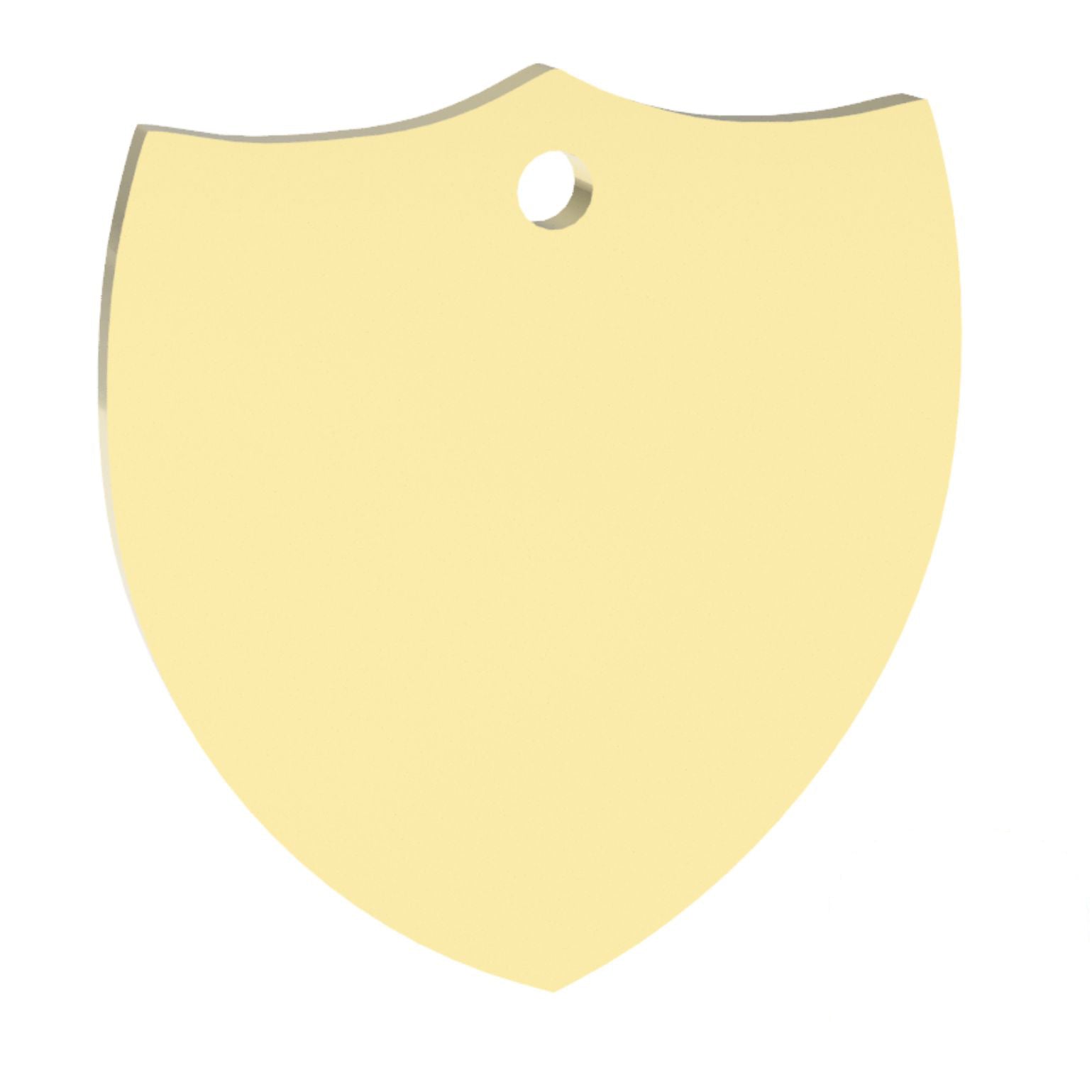 Blank Shield 01 - 50mm