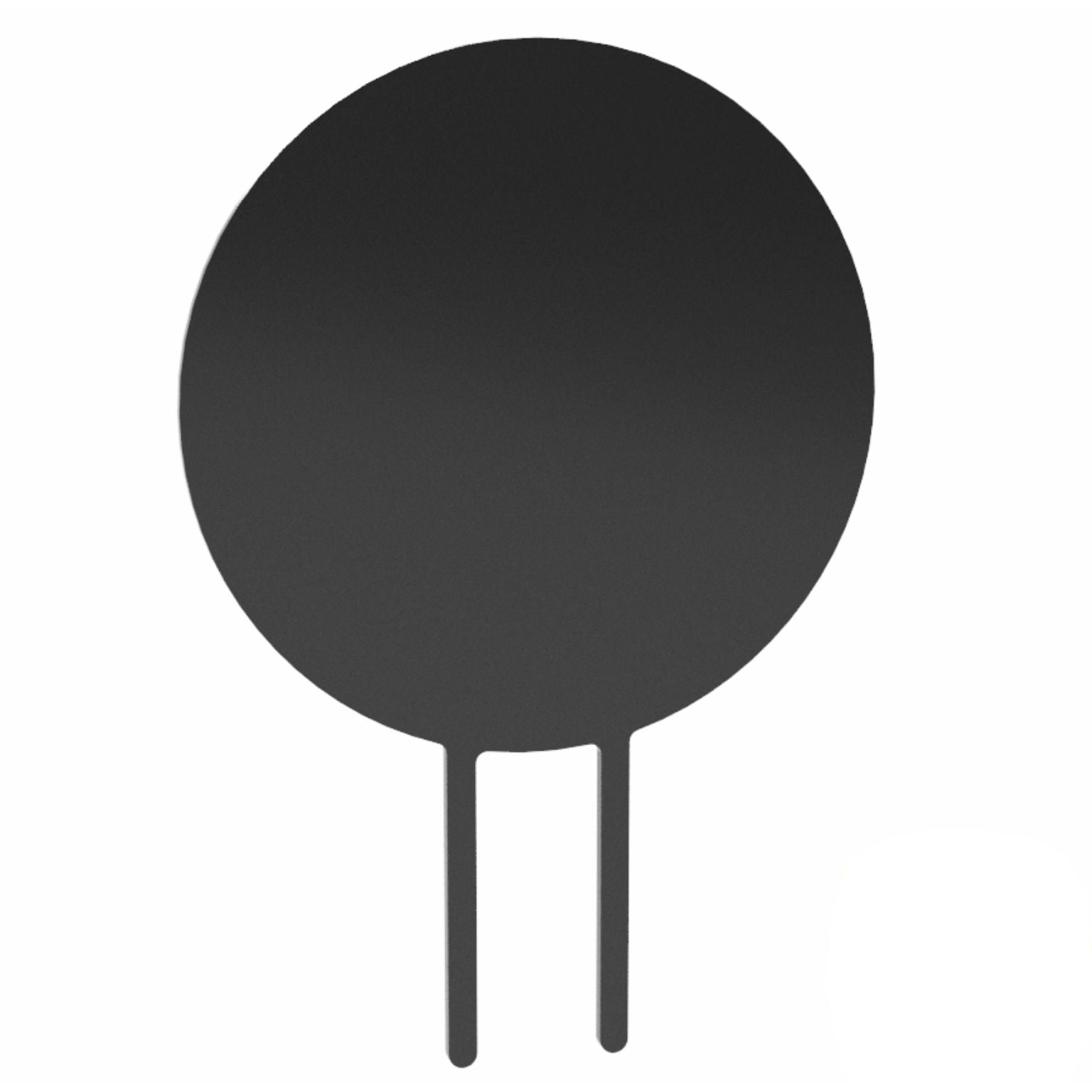 Cake topper - Circle Disc - Acrylic