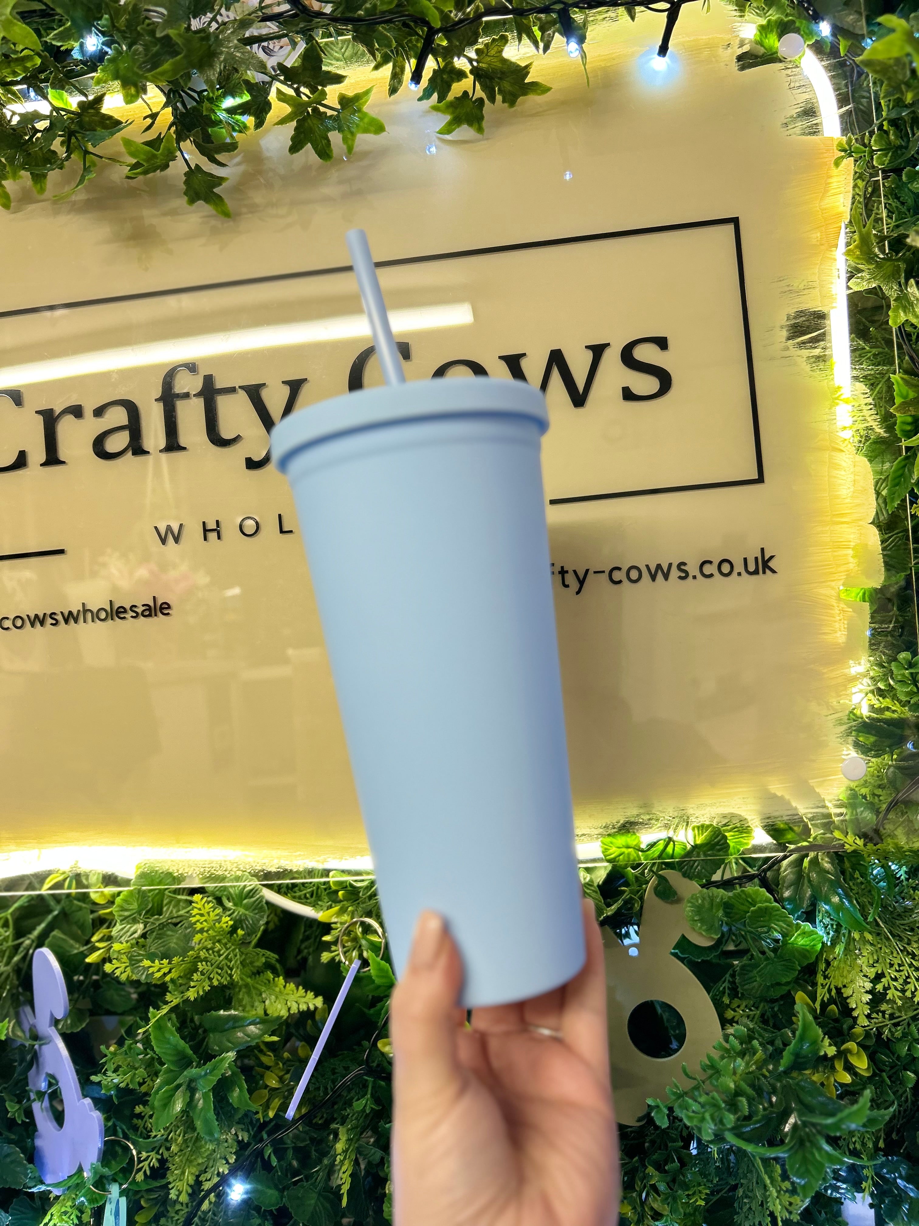 Pastel Double Walled Cold Cups