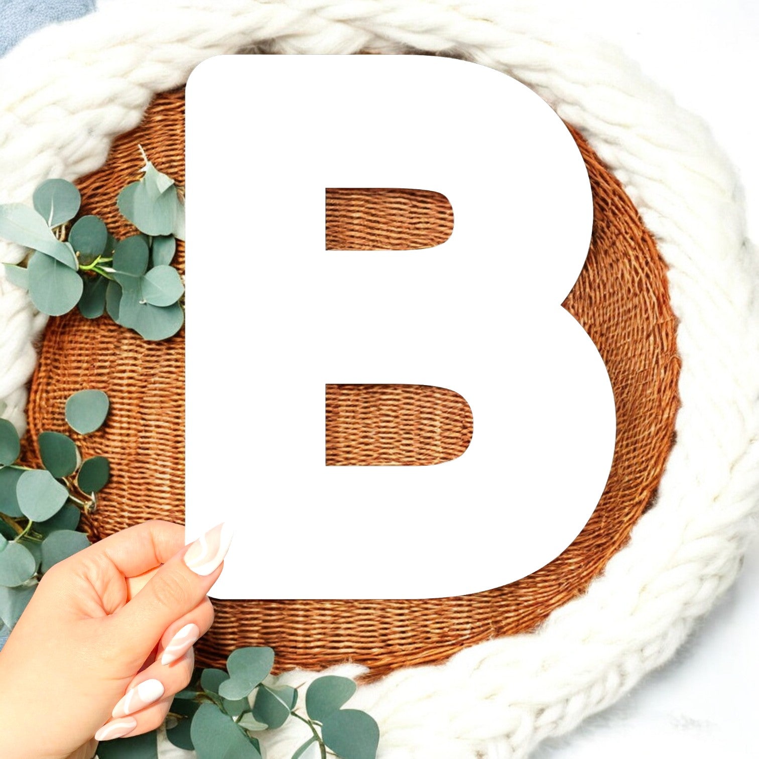 200mm Acrylic Letter B