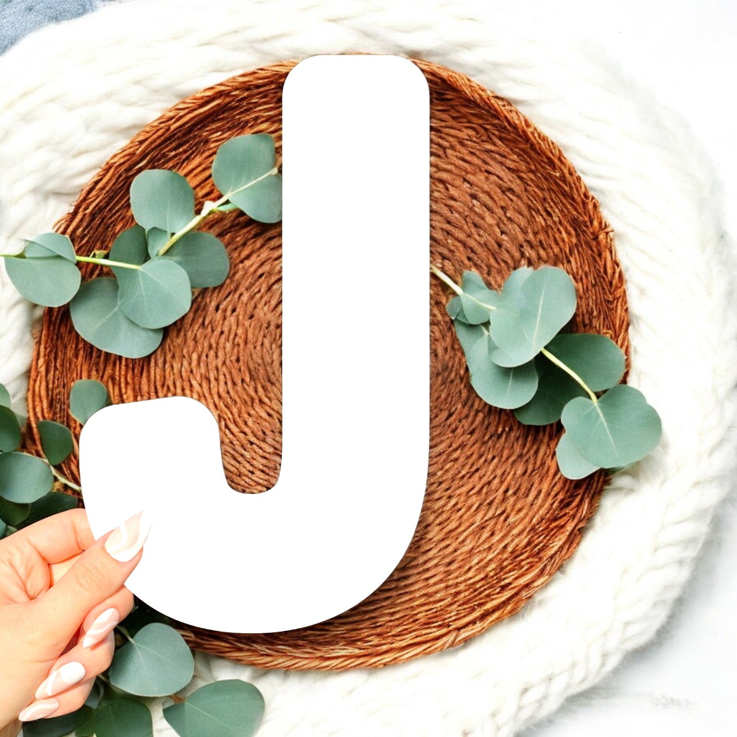 200mm Acrylic Letter J