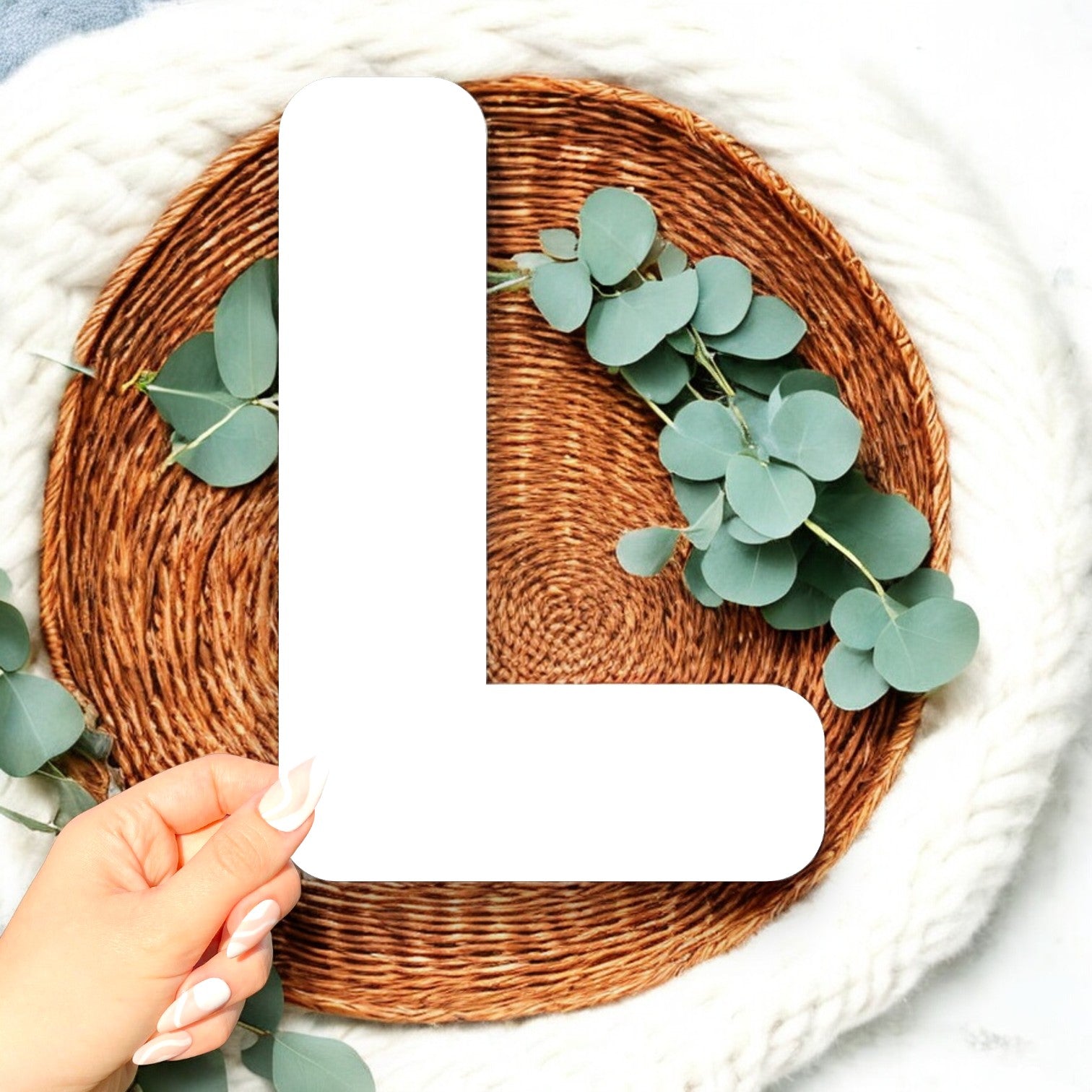 200mm Acrylic Letter L