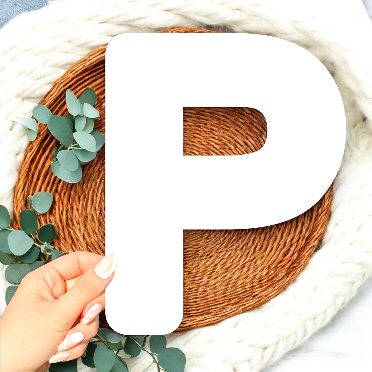 200mm Acrylic Letter P