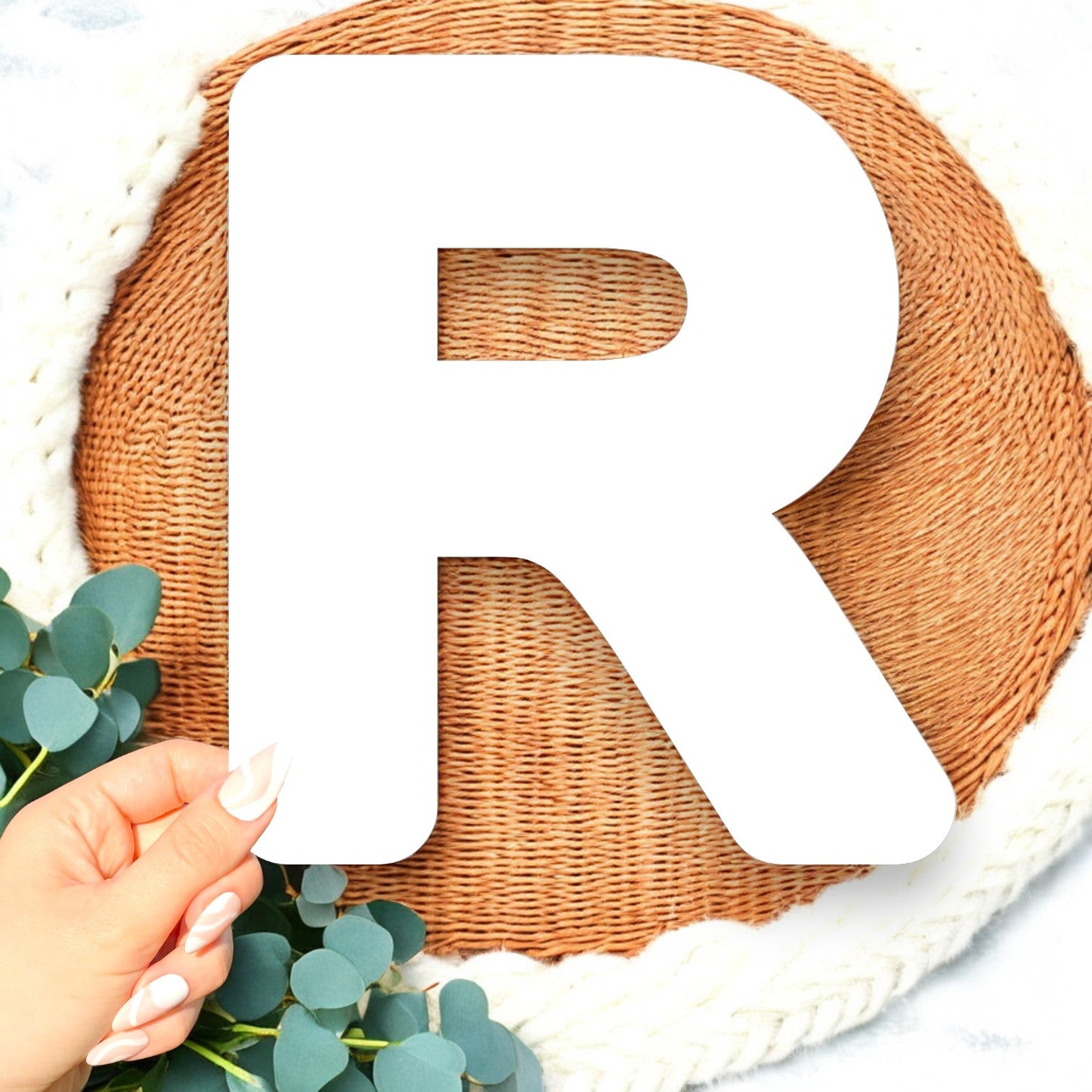 200mm Acrylic Letter R