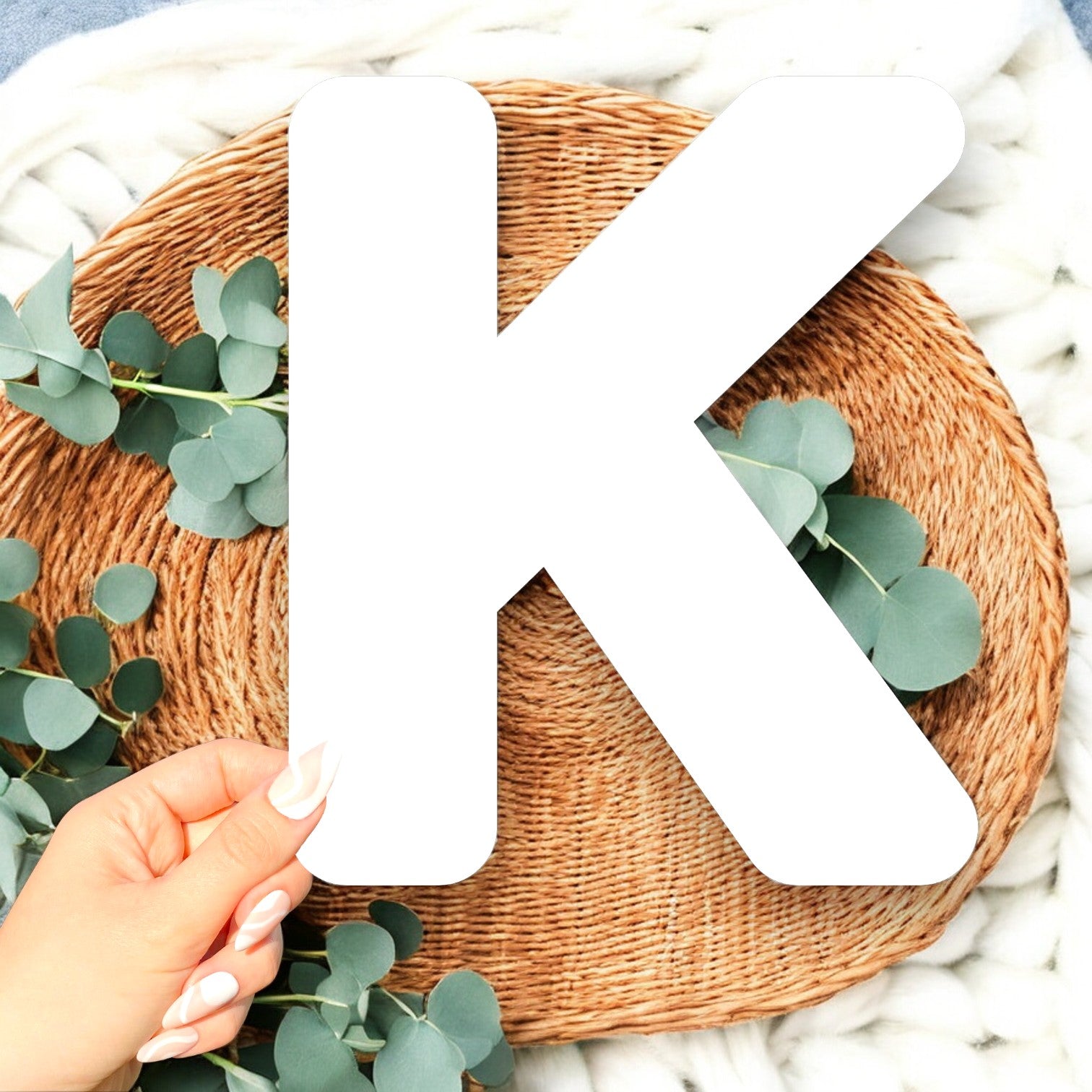 200mm Acrylic Letter K