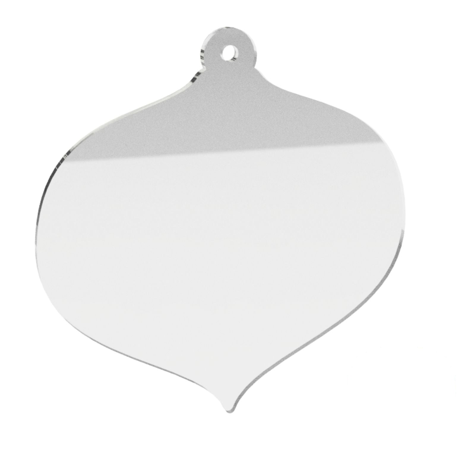 Blank Drop Bauble - 100mm