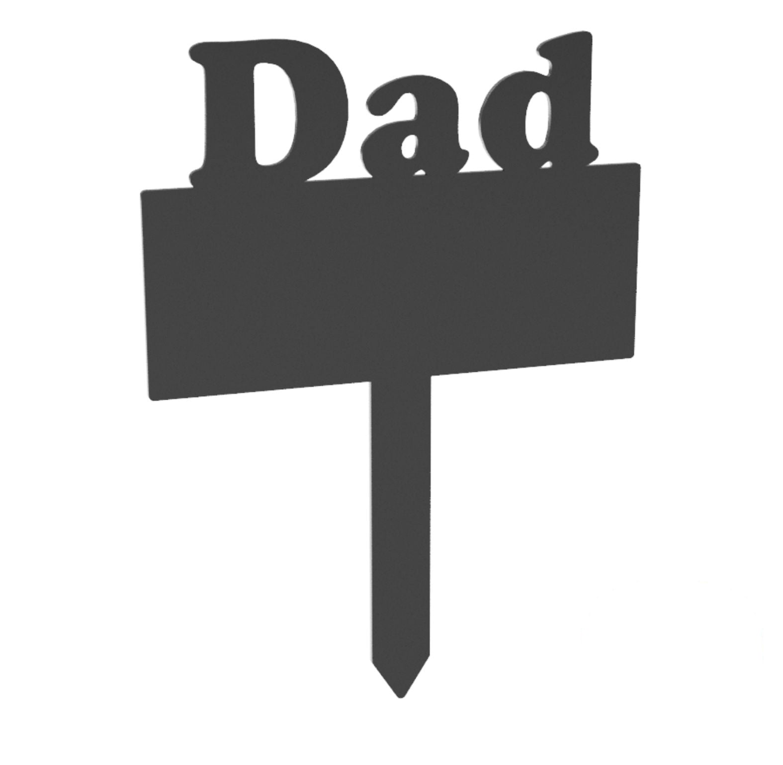 Blank Memorial Marker - Dad