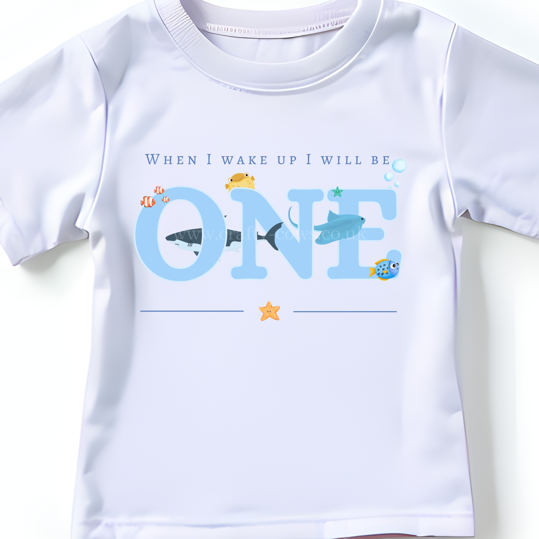 Under The Sea Birthday DTF