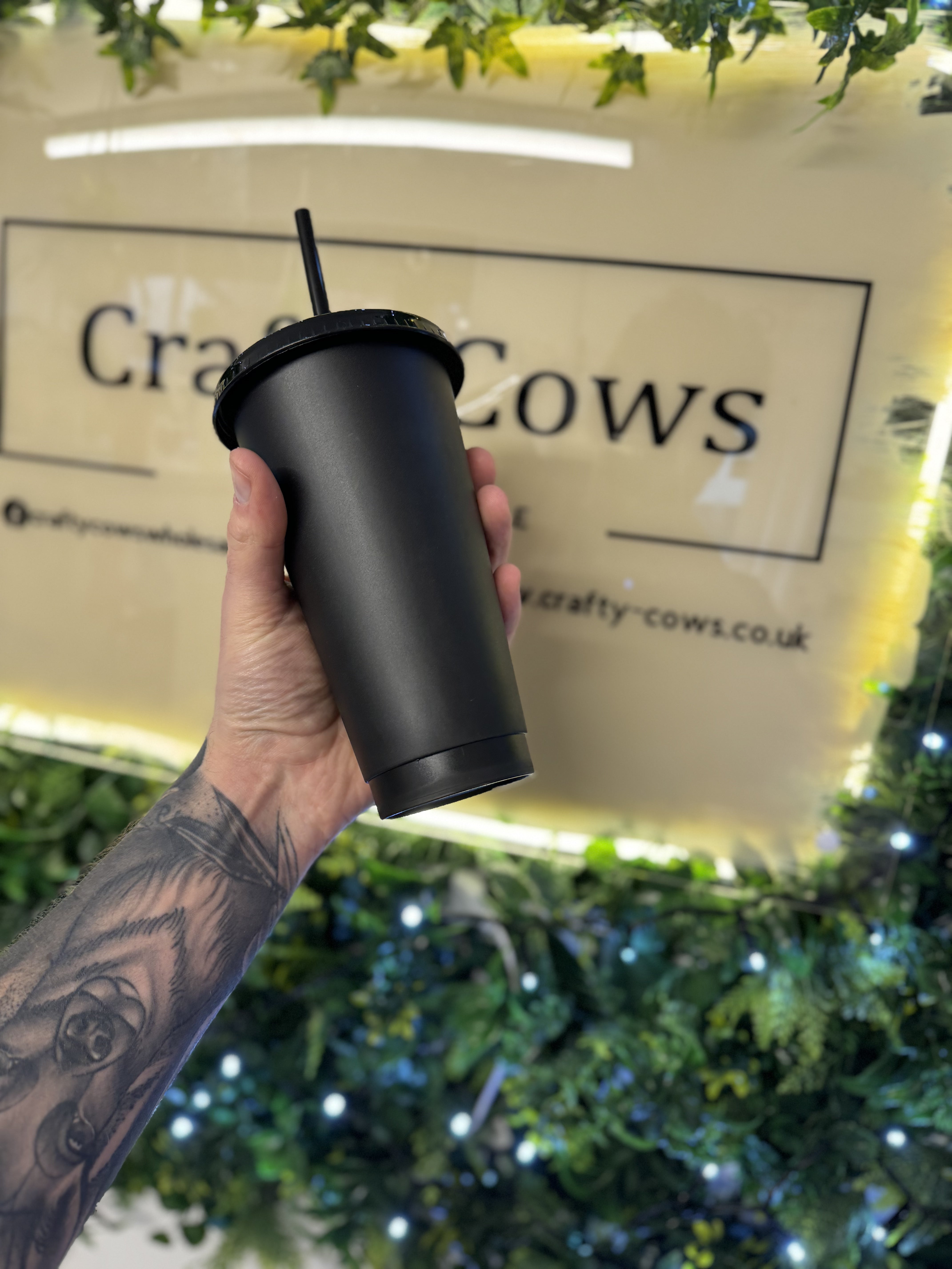 24 oz Cold Cup - Black