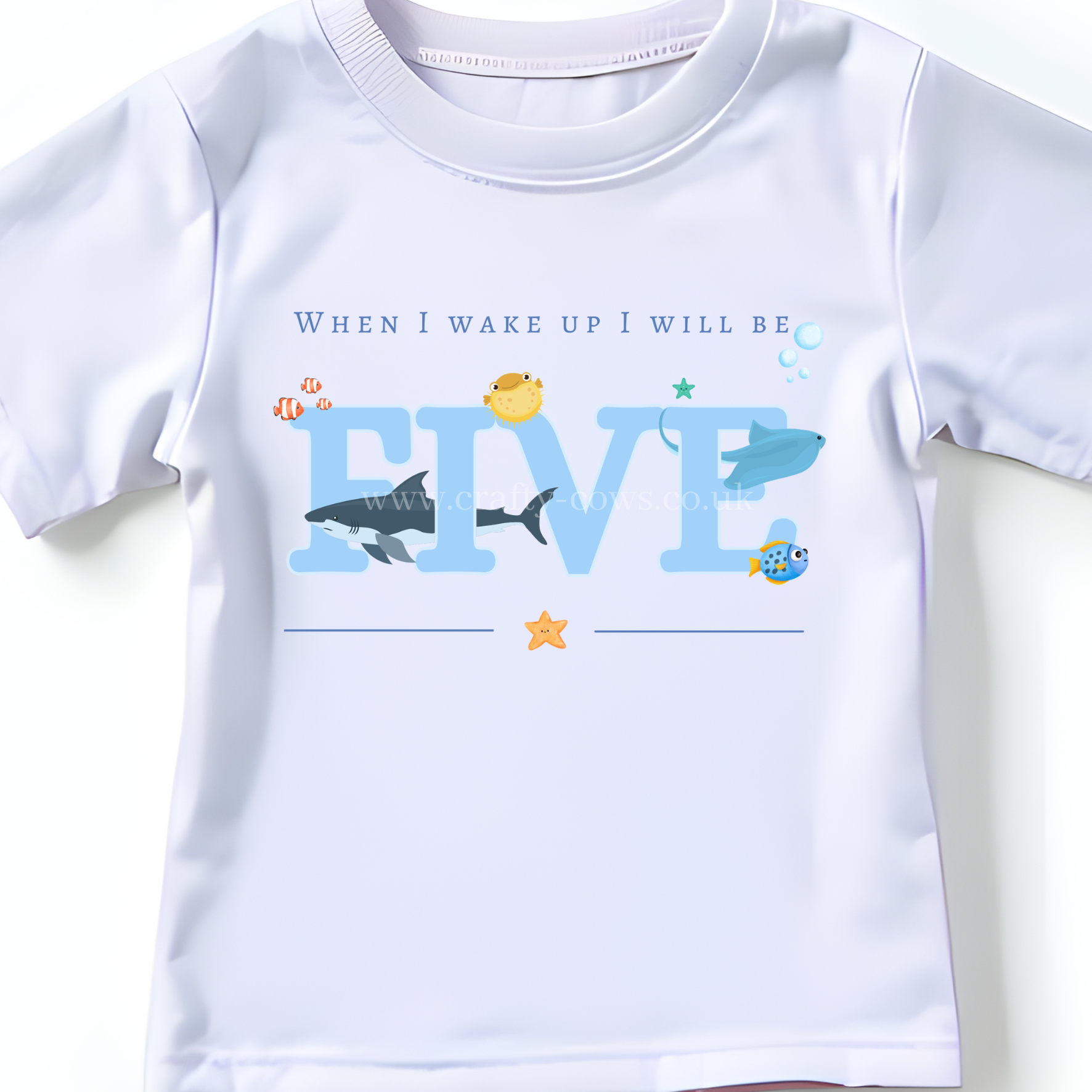 Under The Sea Birthday DTF