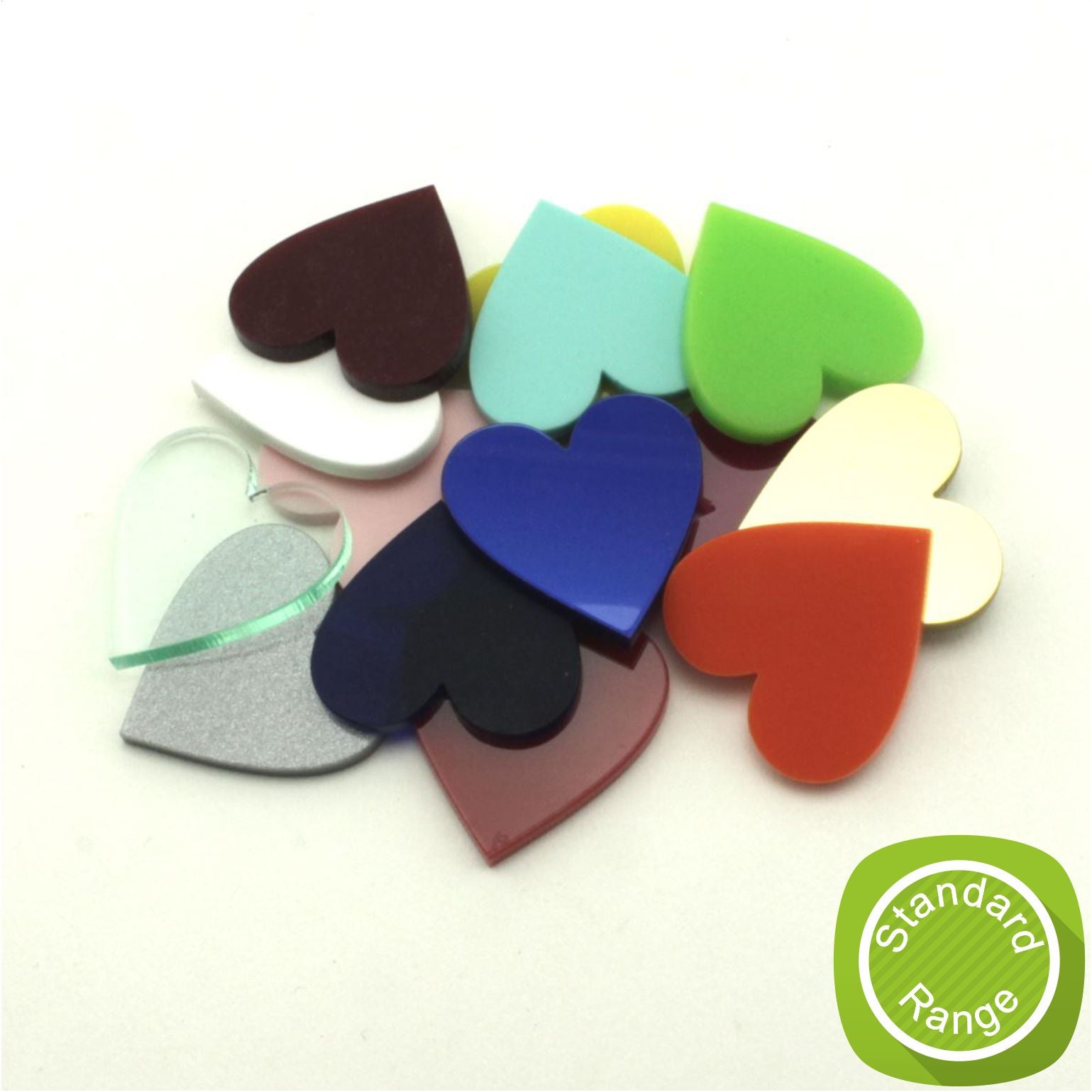Blank Embellishment Heart - 30mm