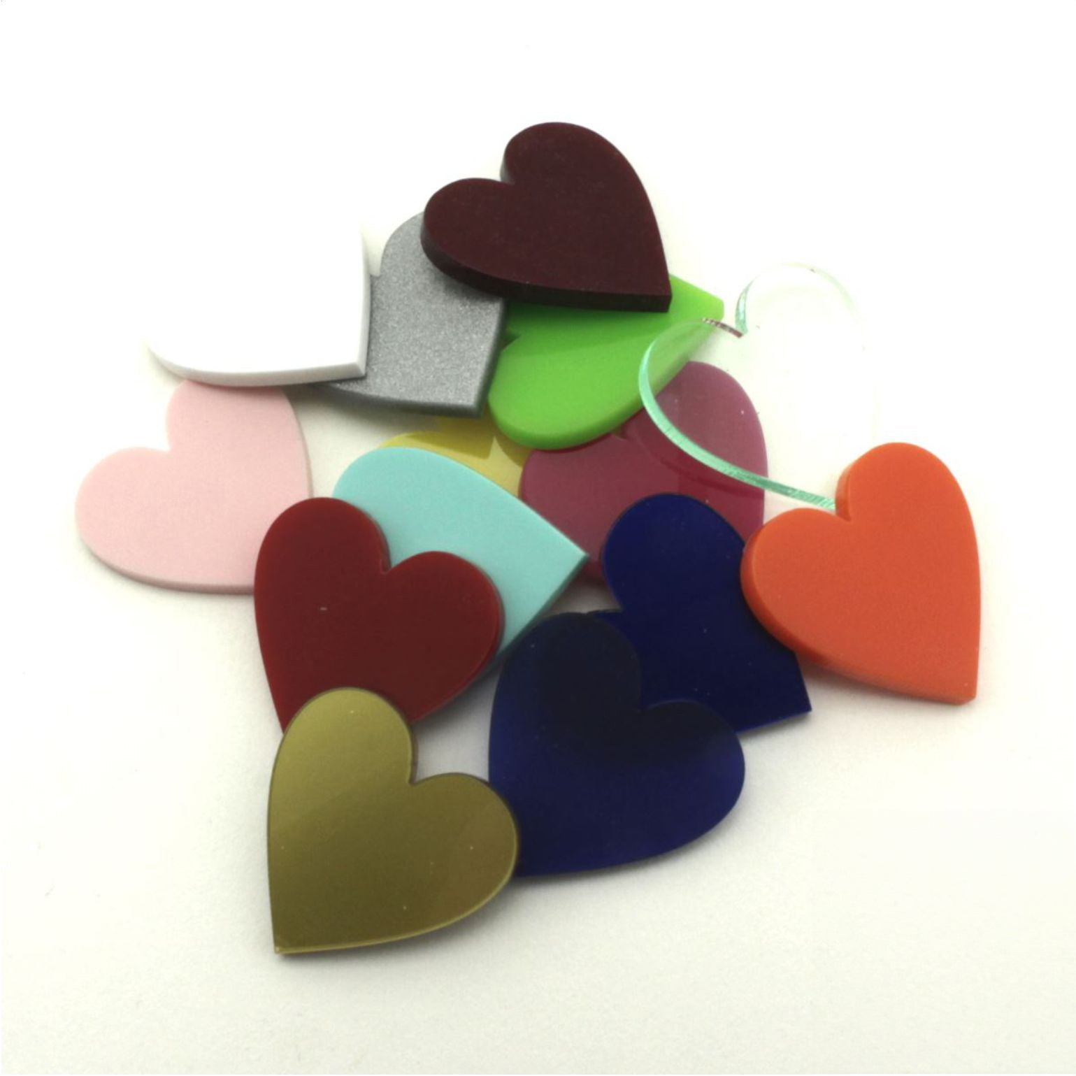 Blank Embellishment Heart - 40mm