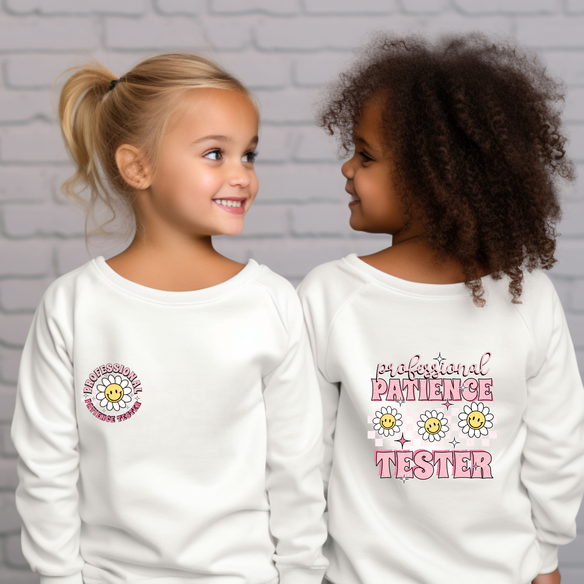 Professional Patience Tester Pink DTF Front/Back