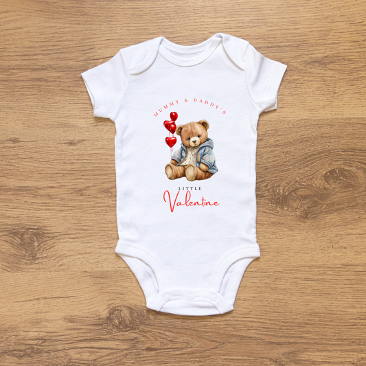 Mummy and Daddy's Little Valentine Red