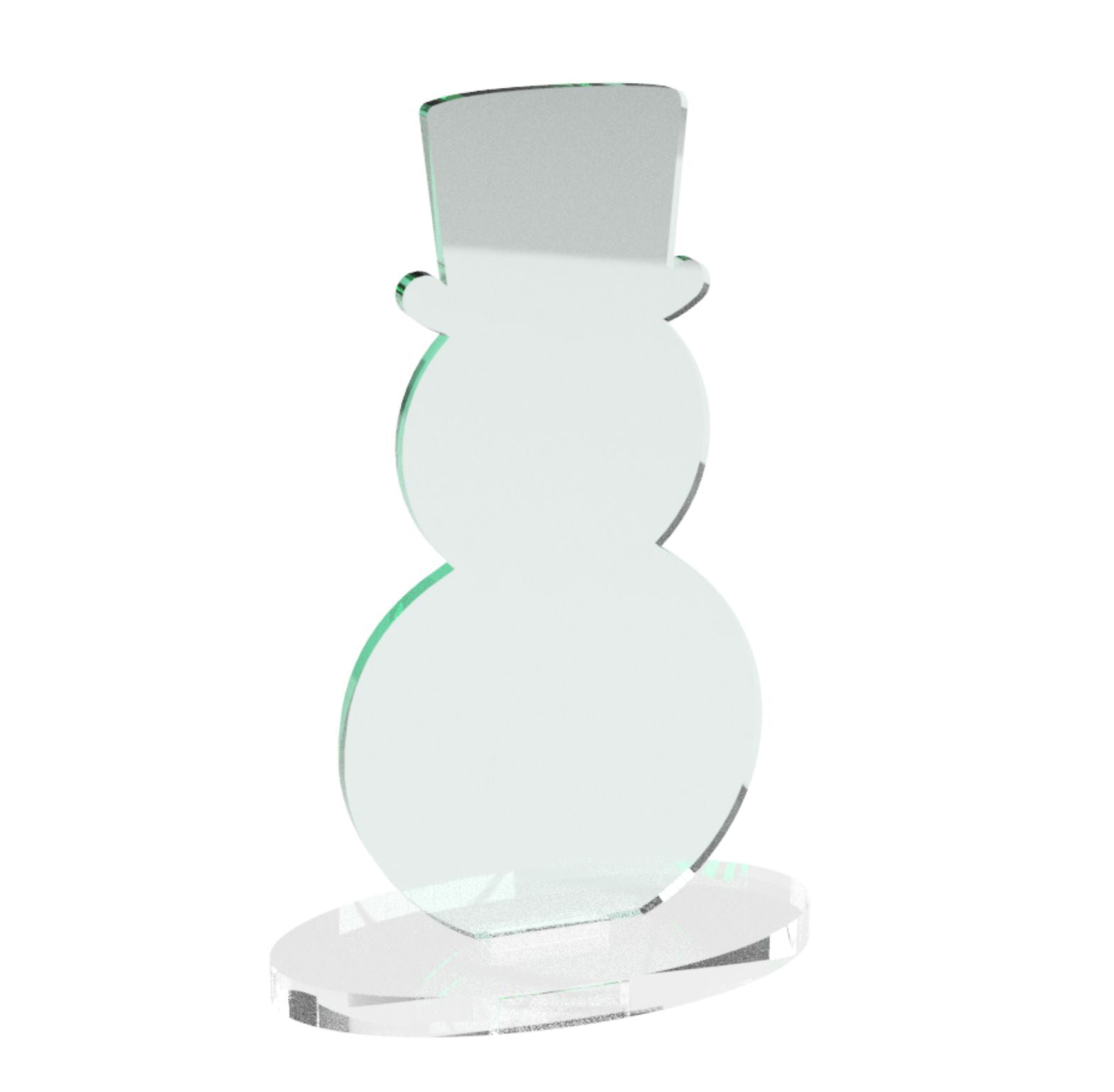 Freestanding Snowman - 60mm - Acrylic