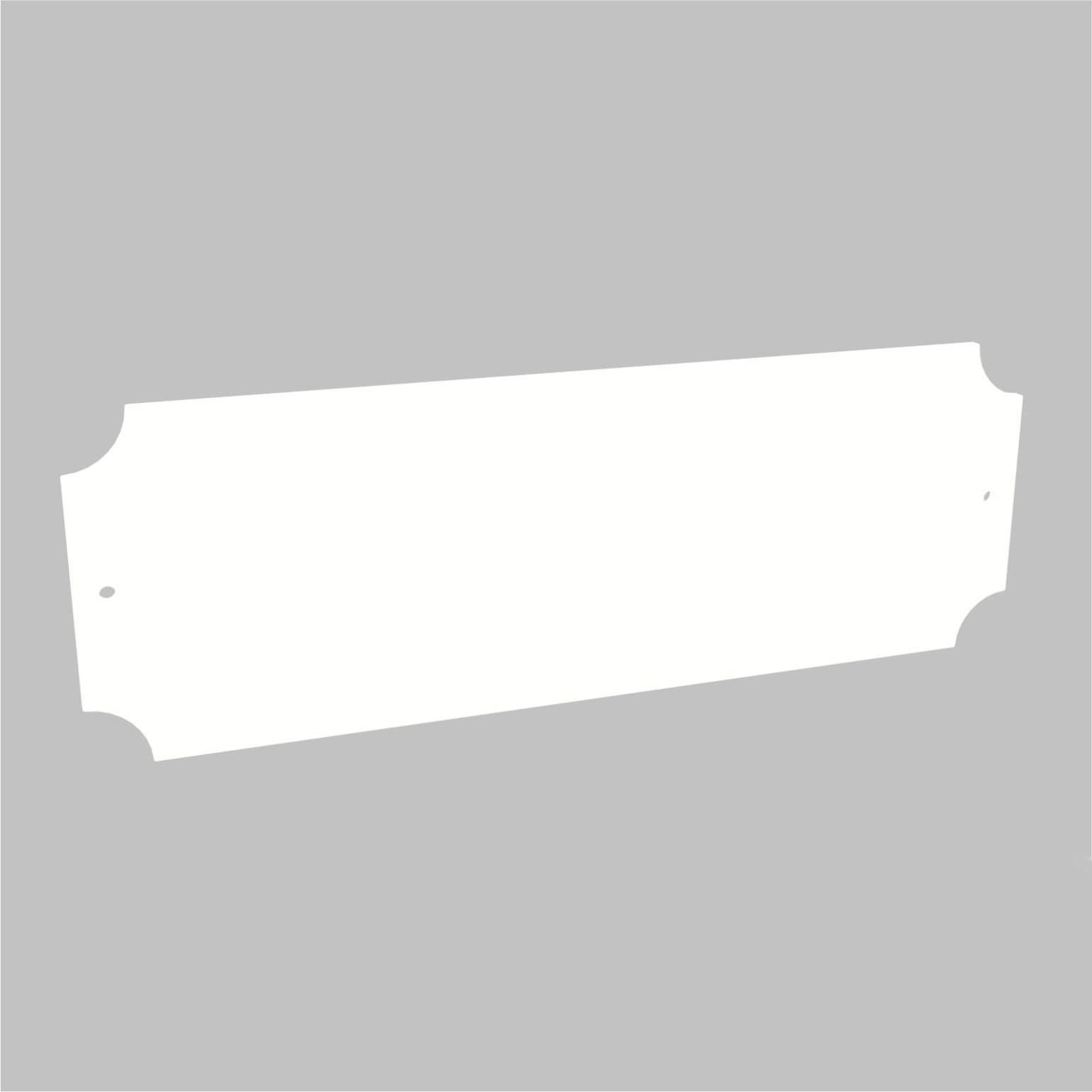 290mm Wide Station House Sign Plaque