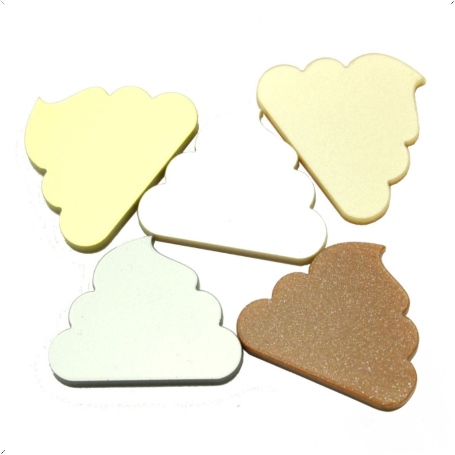 30mm Emoji Poo Embellishment