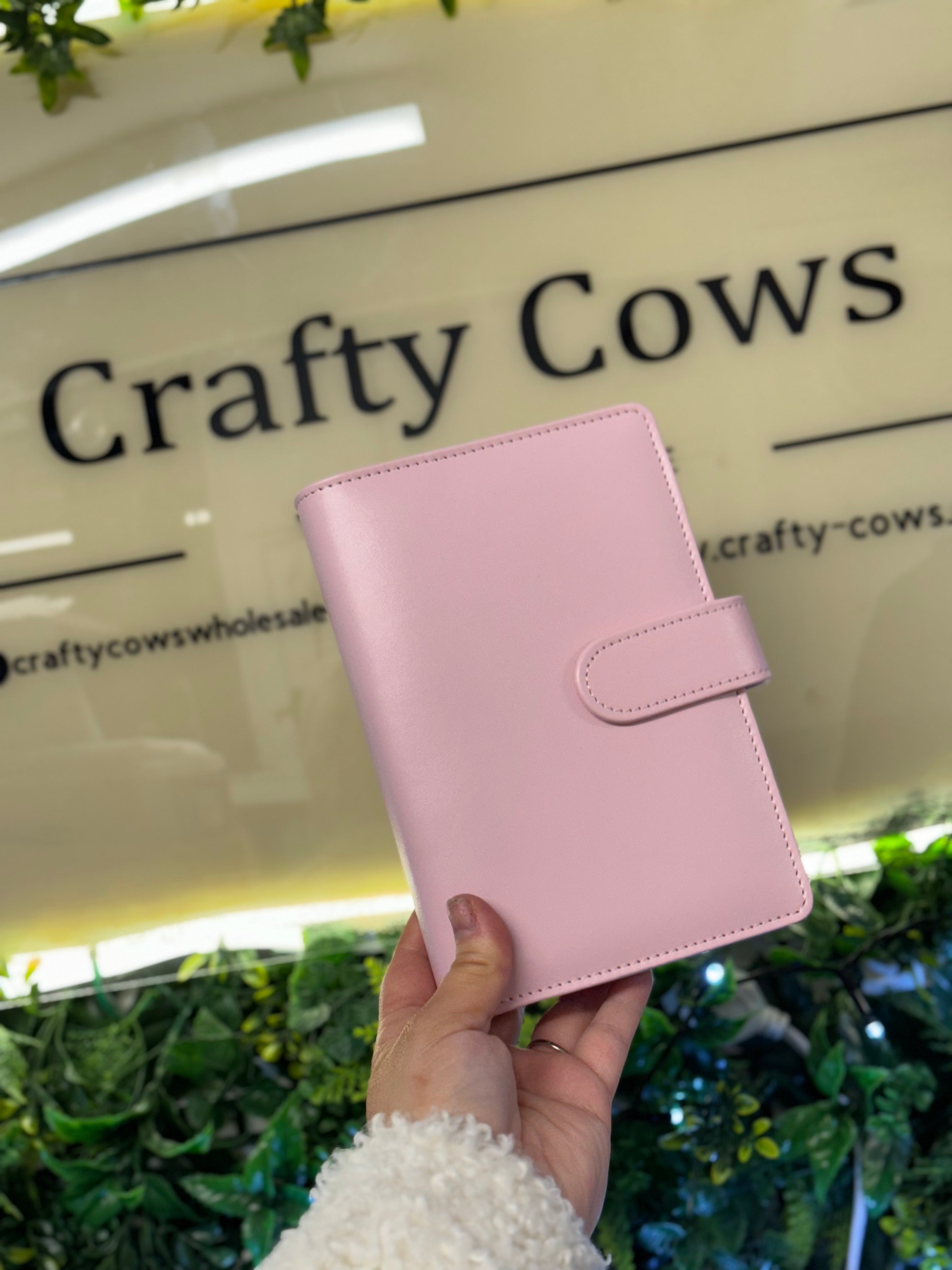 A6 Budget Binder Pink