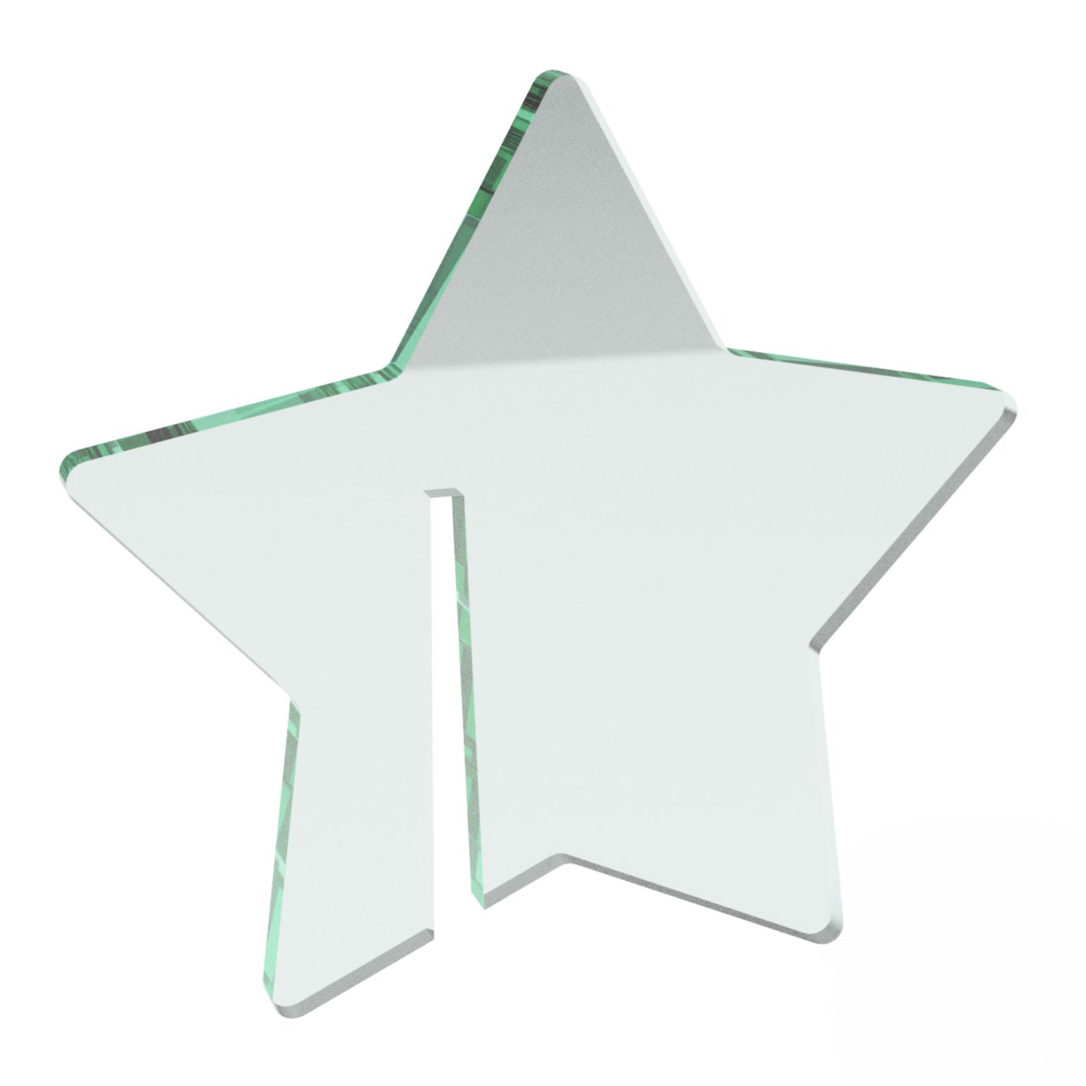 Wine Glass Star Charm for Rim of glass - Acrylic