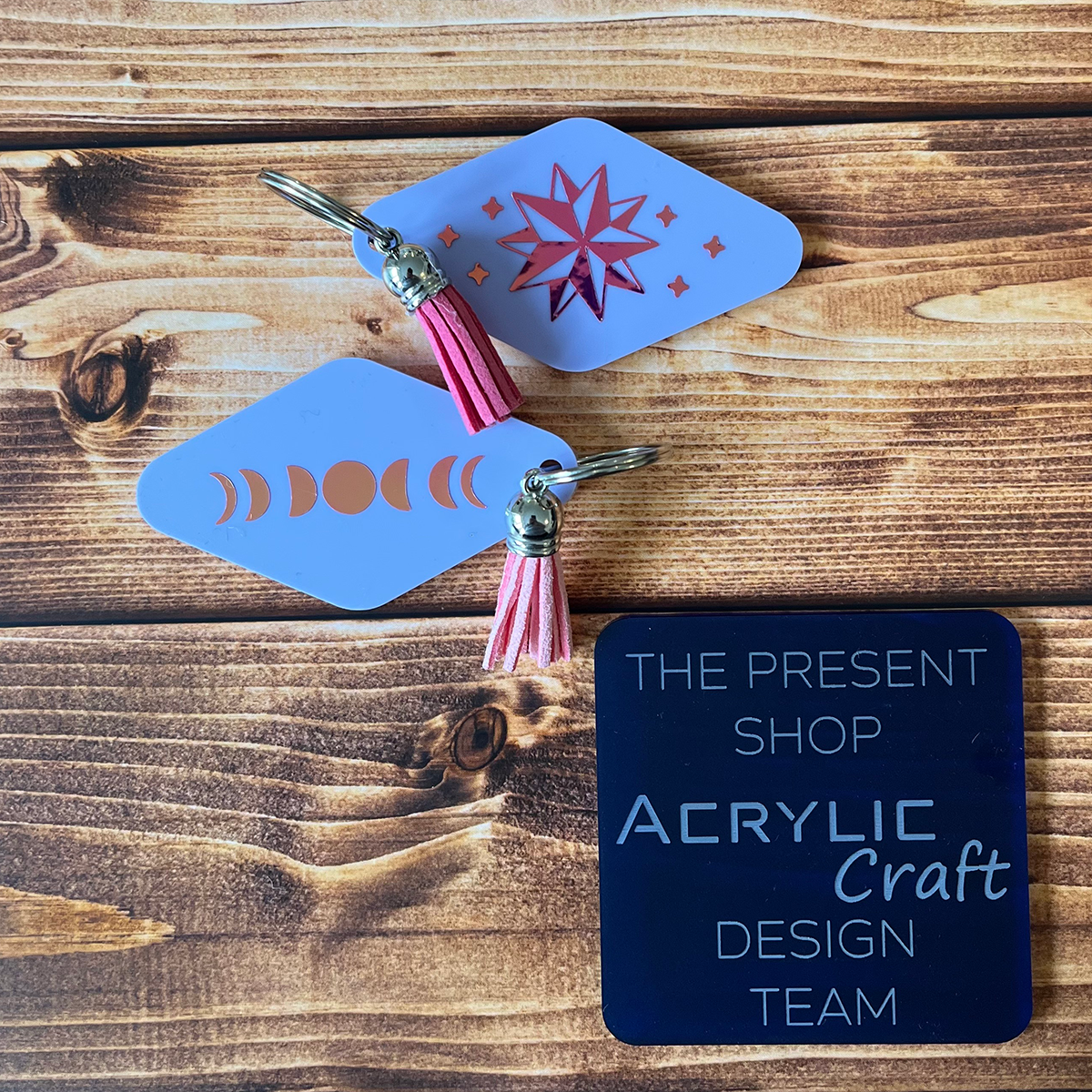 Blank Motel Keyring - 80mm