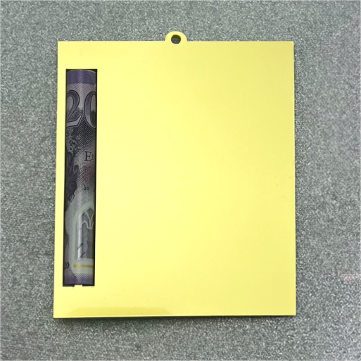 Blank Money Bauble Rectangle - 100mm - Vertical