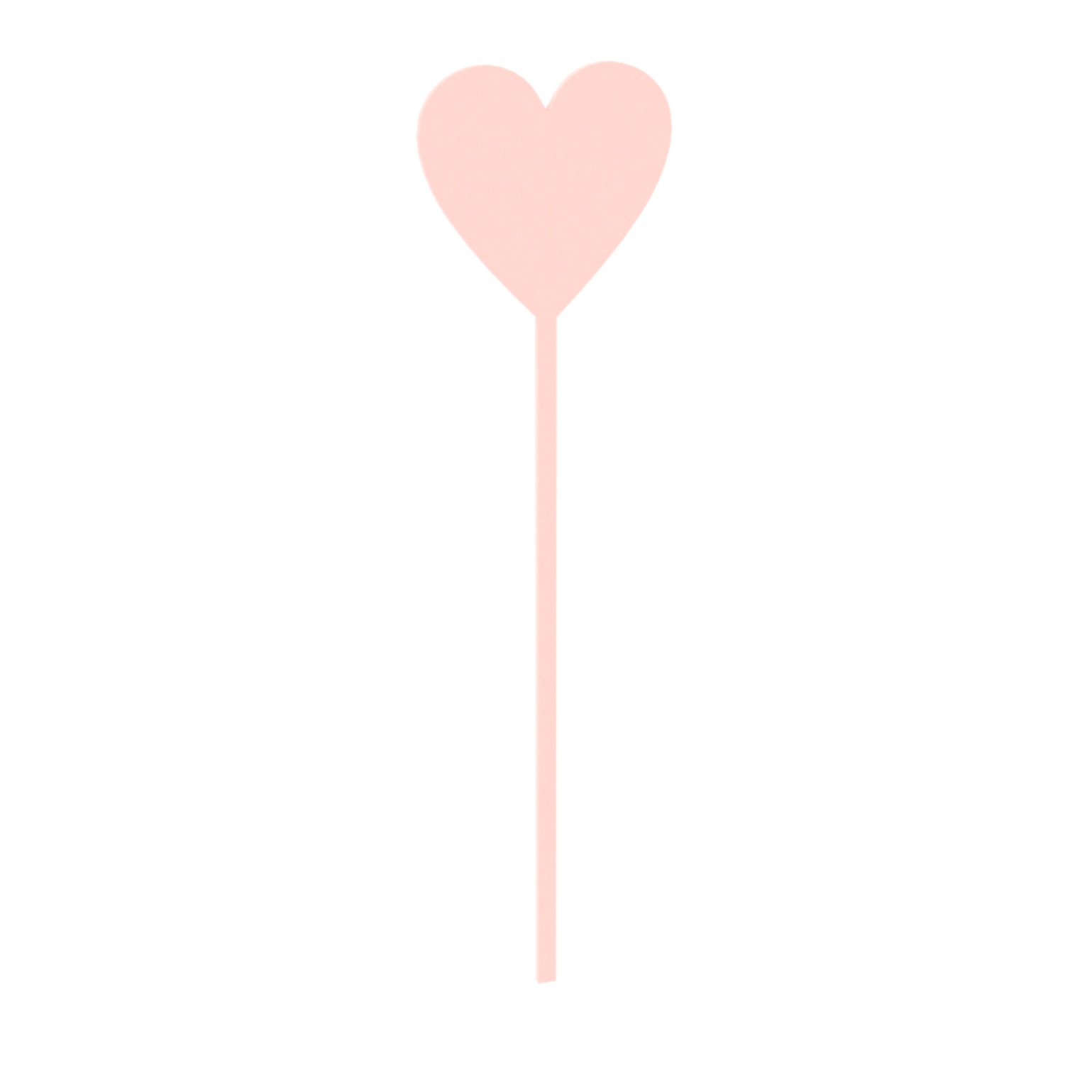 300mm Flower Bouquet Pick - Heart