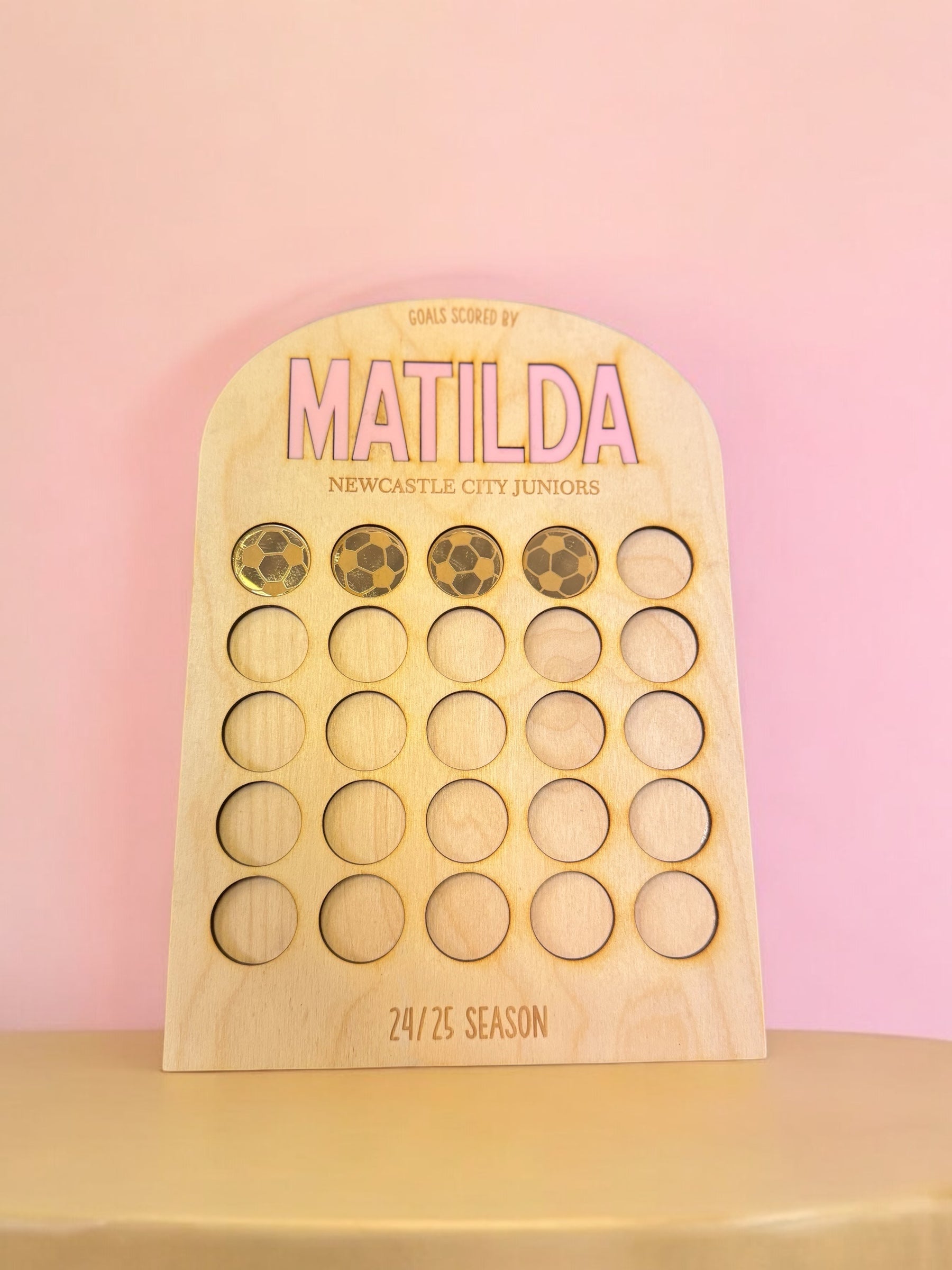 Football Board & Name