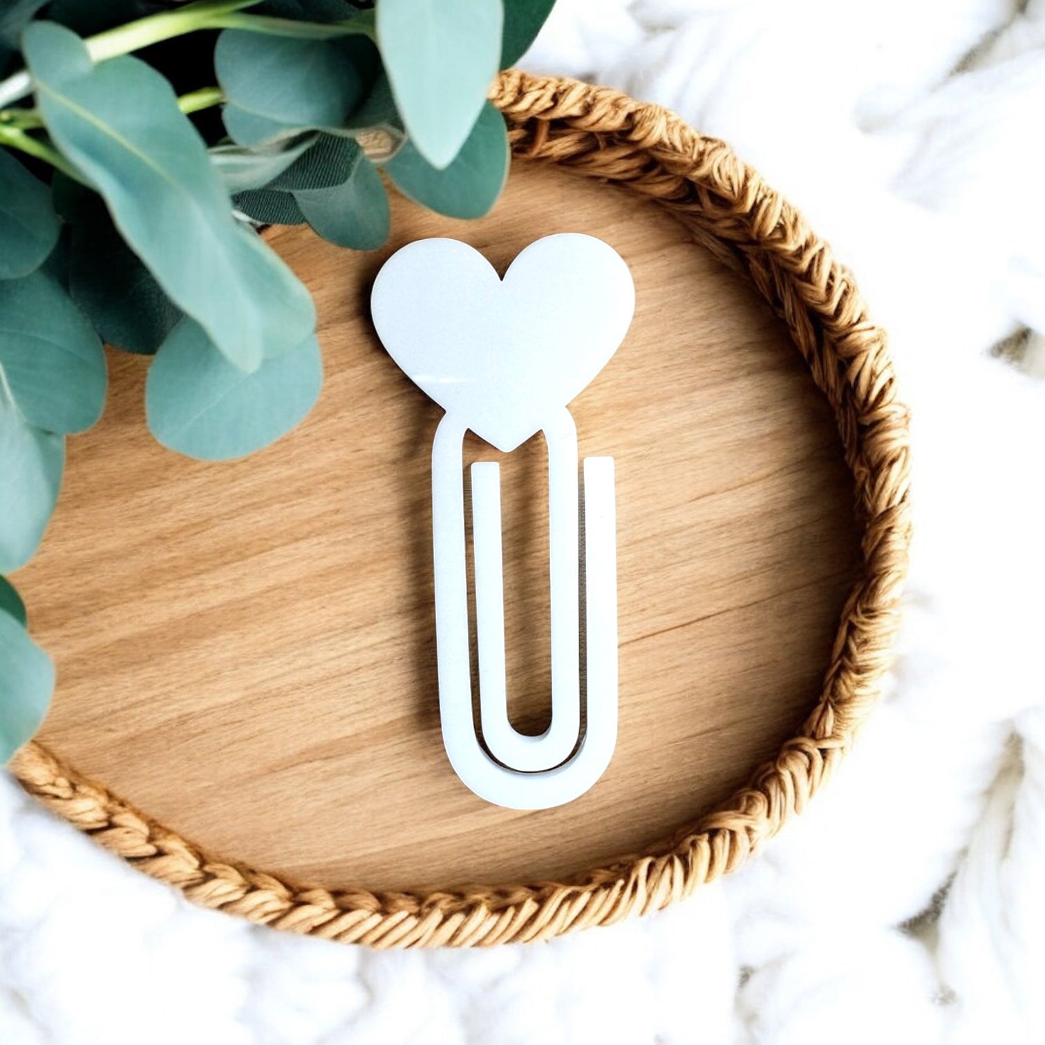 Oversized Paperclip - Heart