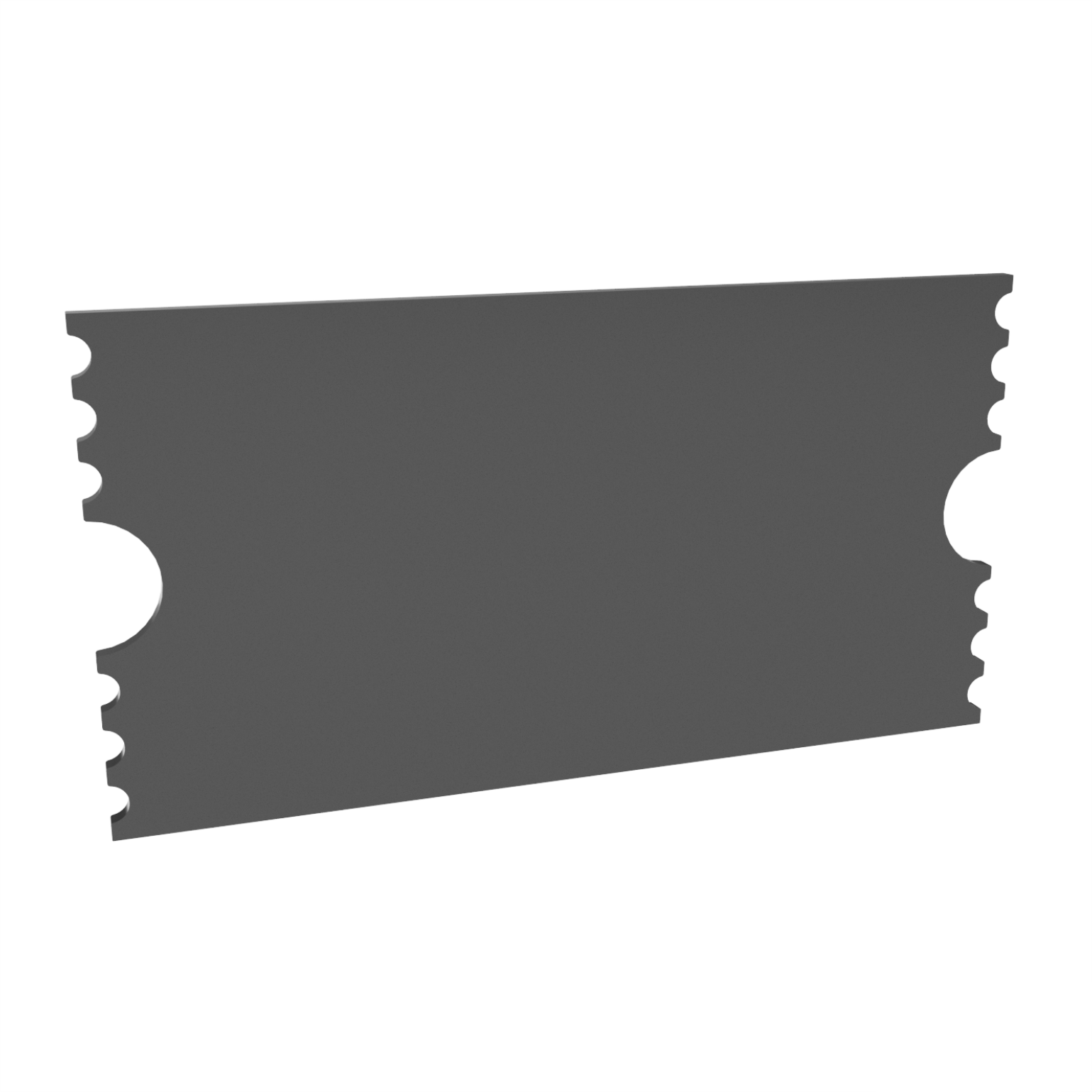 Blank Ticket - 150mm