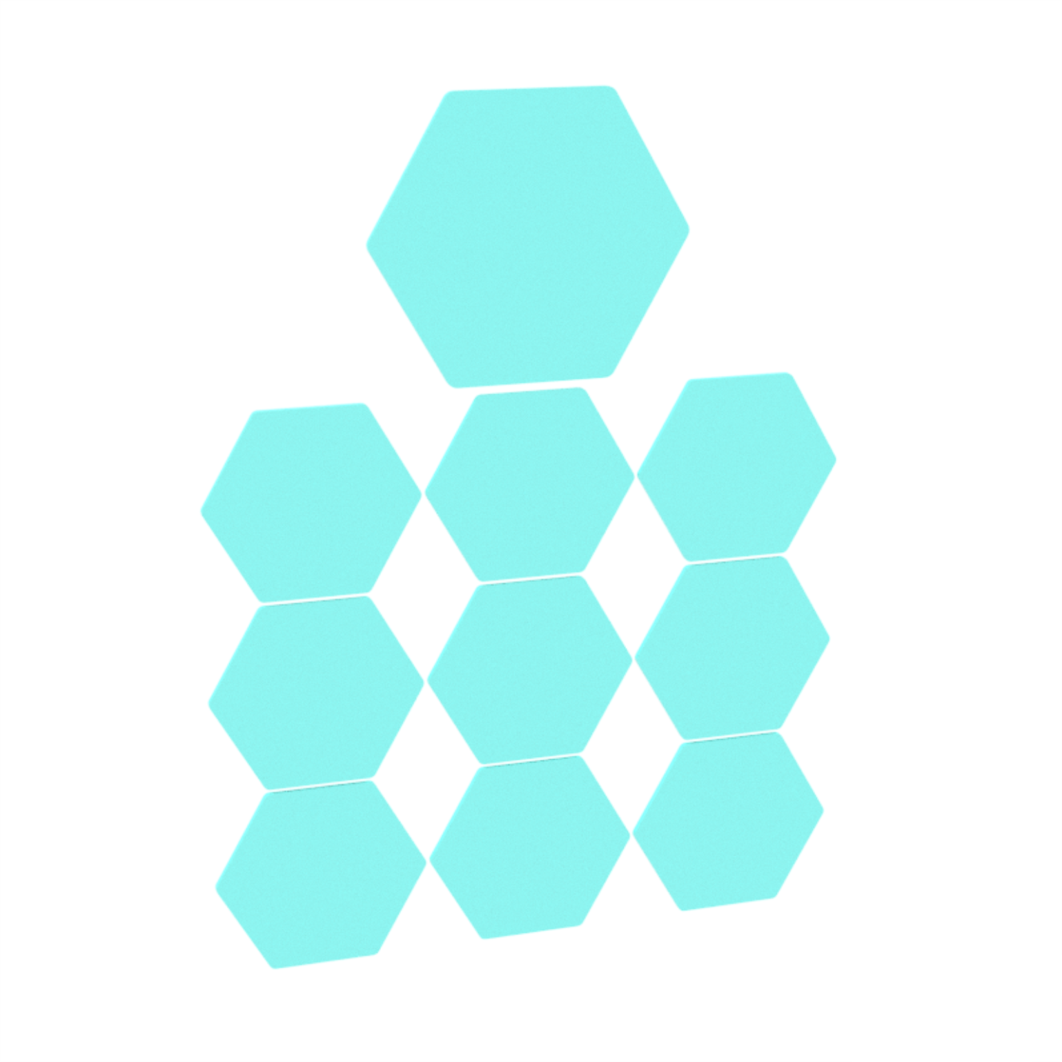 Milestone Set of 13 - Hexagon