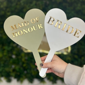 Paddle - Heart (Add Mirror Seperately)