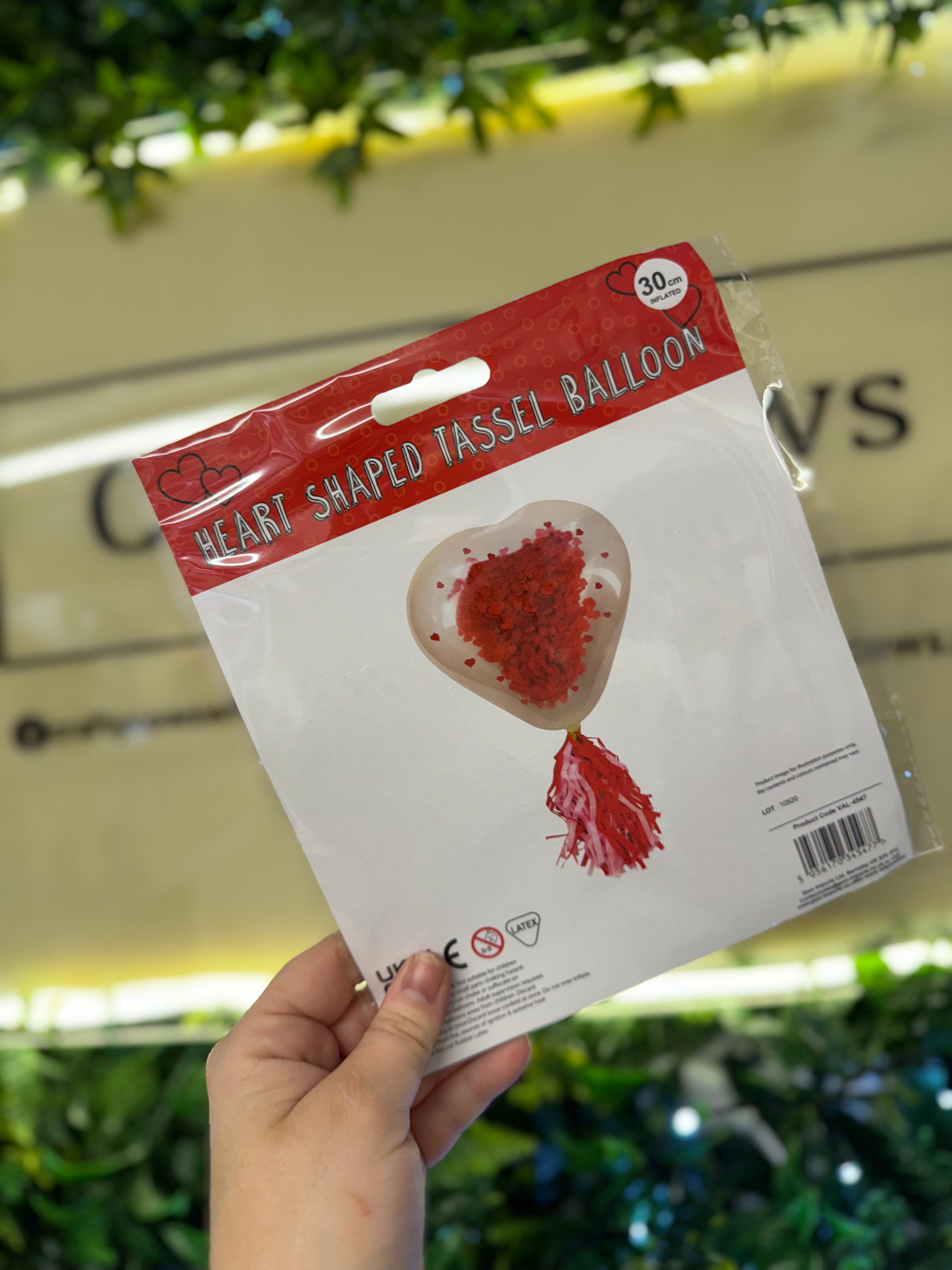 Heart Tassel Balloon