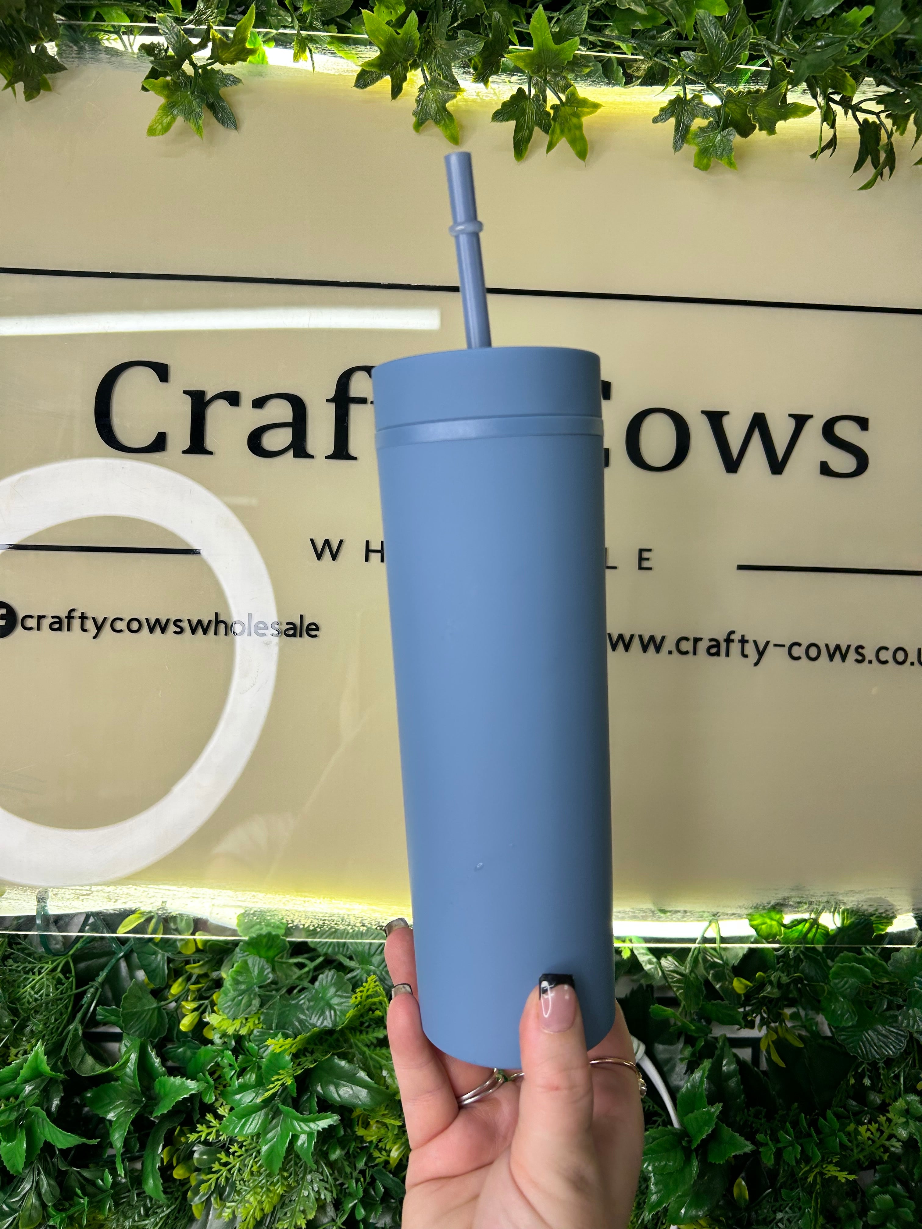 Skinny Tumbler - Haze Blue (22)