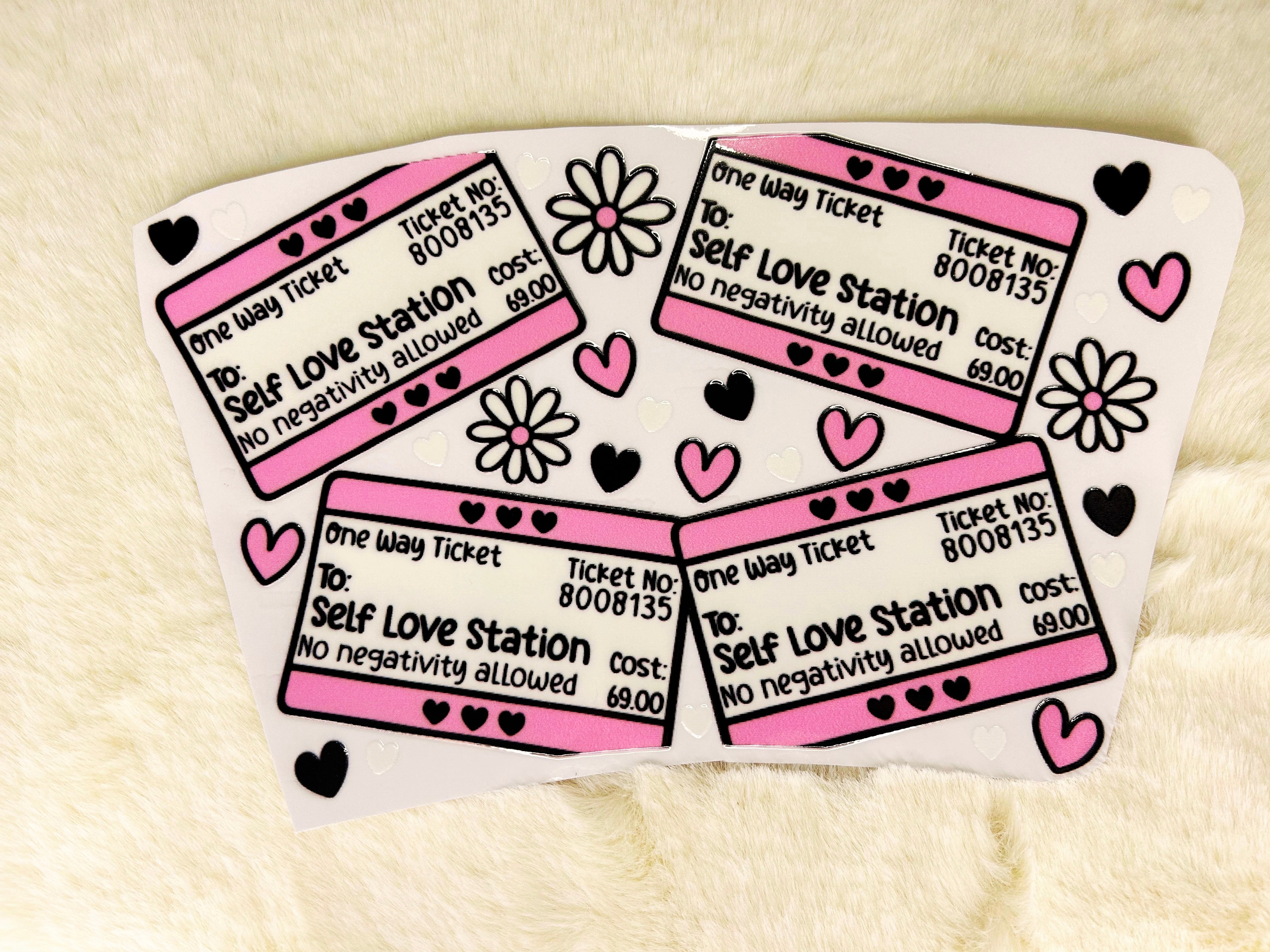 Self Love Station 24oz Wrap UVDTF