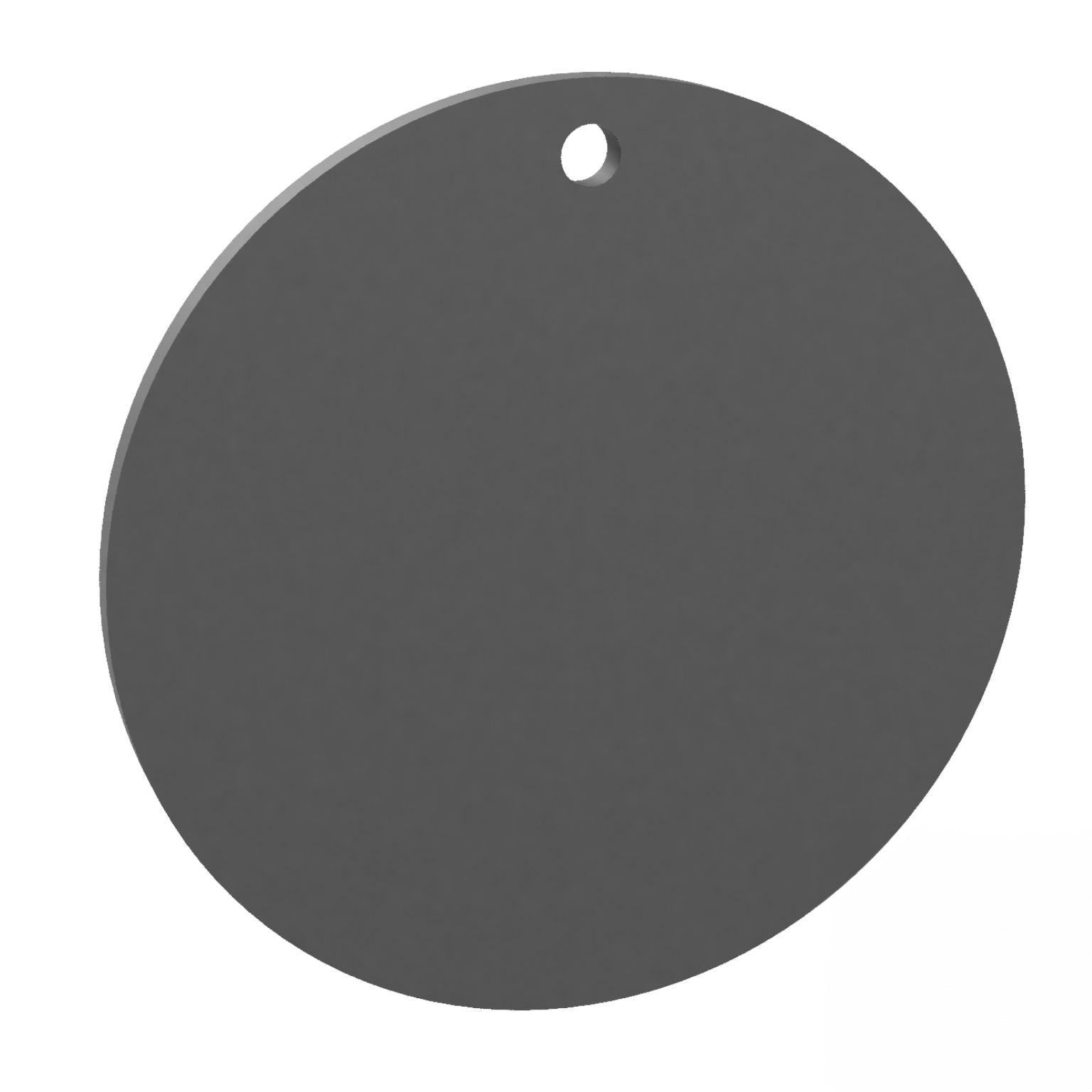 Blank Disc Circle Round - 74mm
