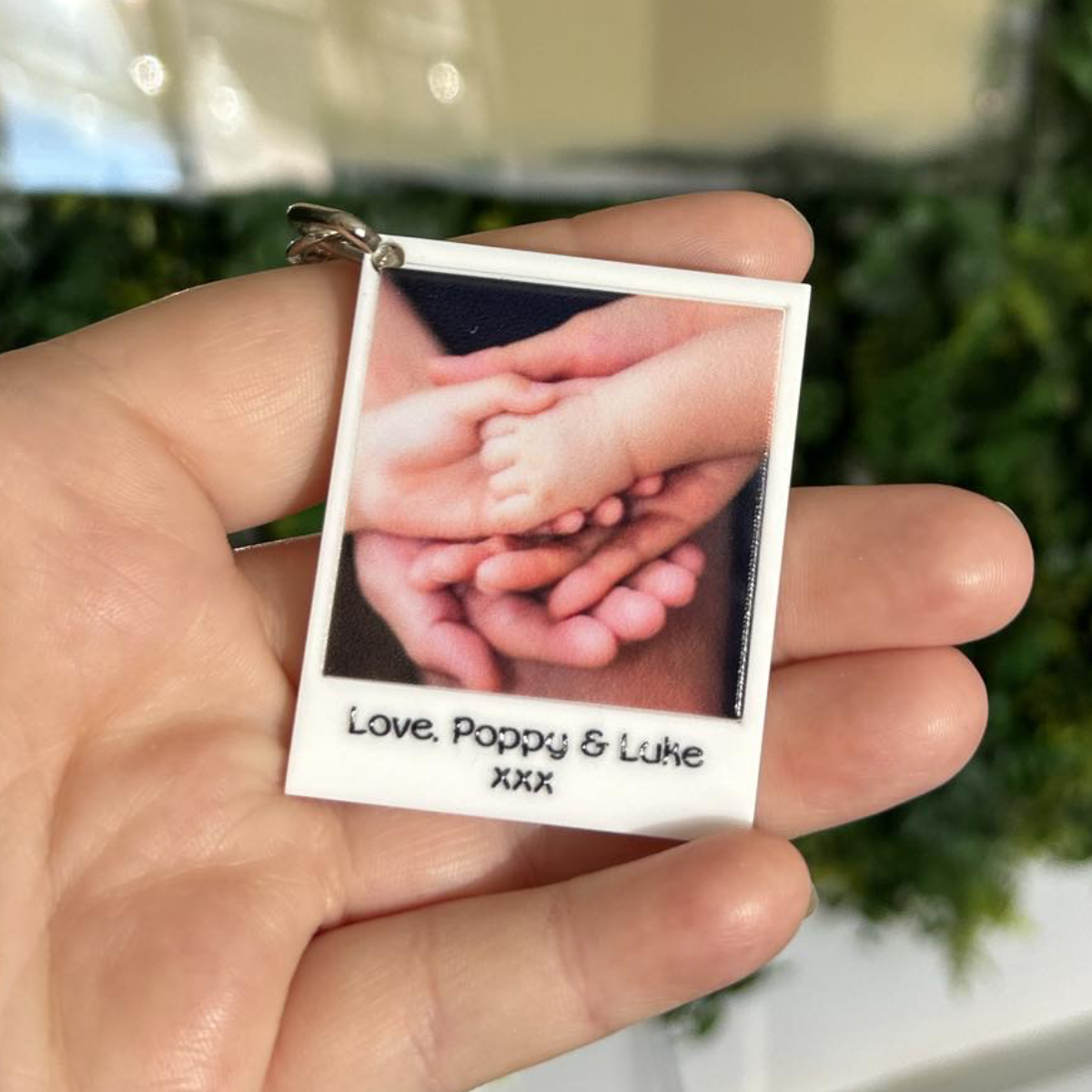 50mm Keyring Instant Photo Acrylic
