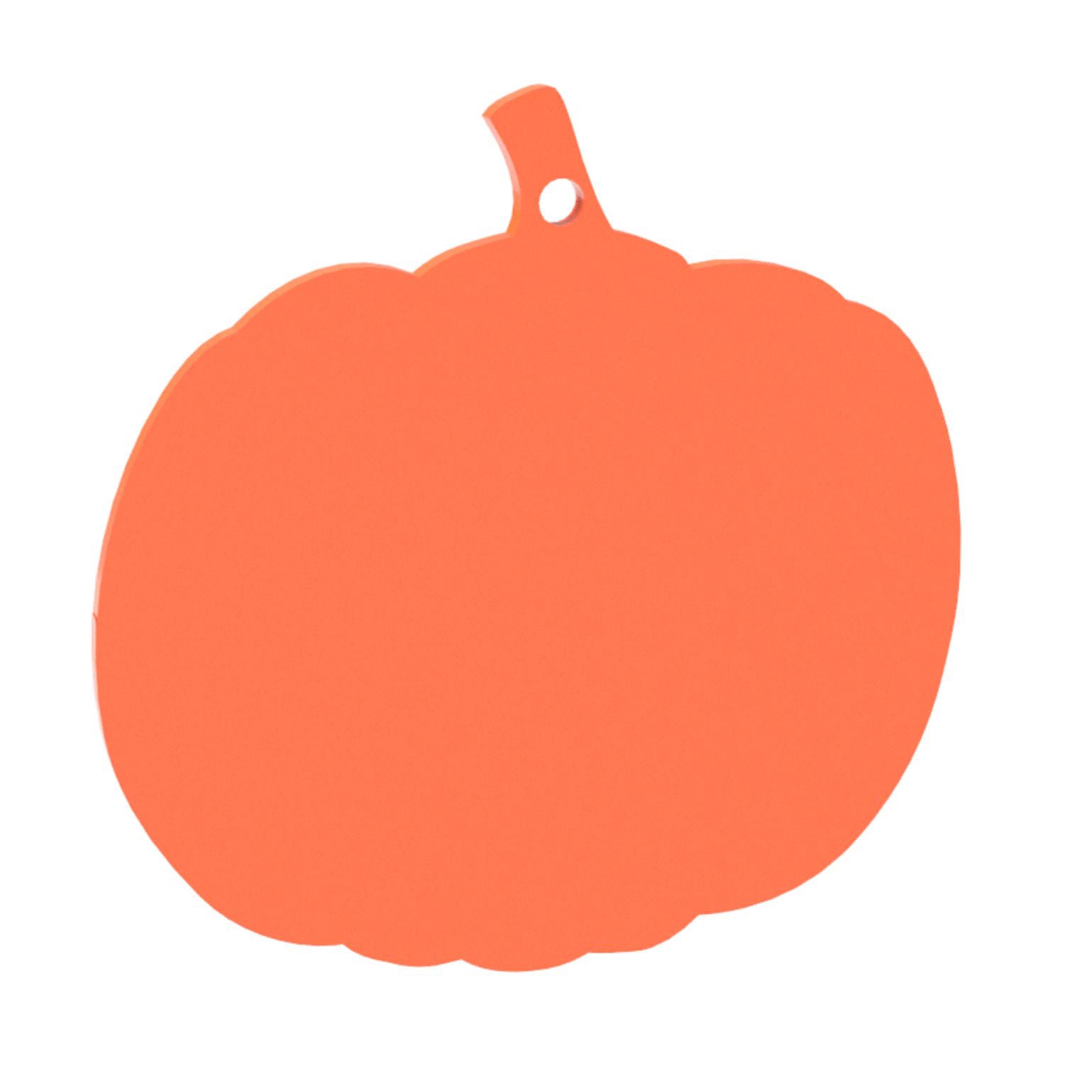 Blank Pumpkin 50mm - 2mm Clear ONLY