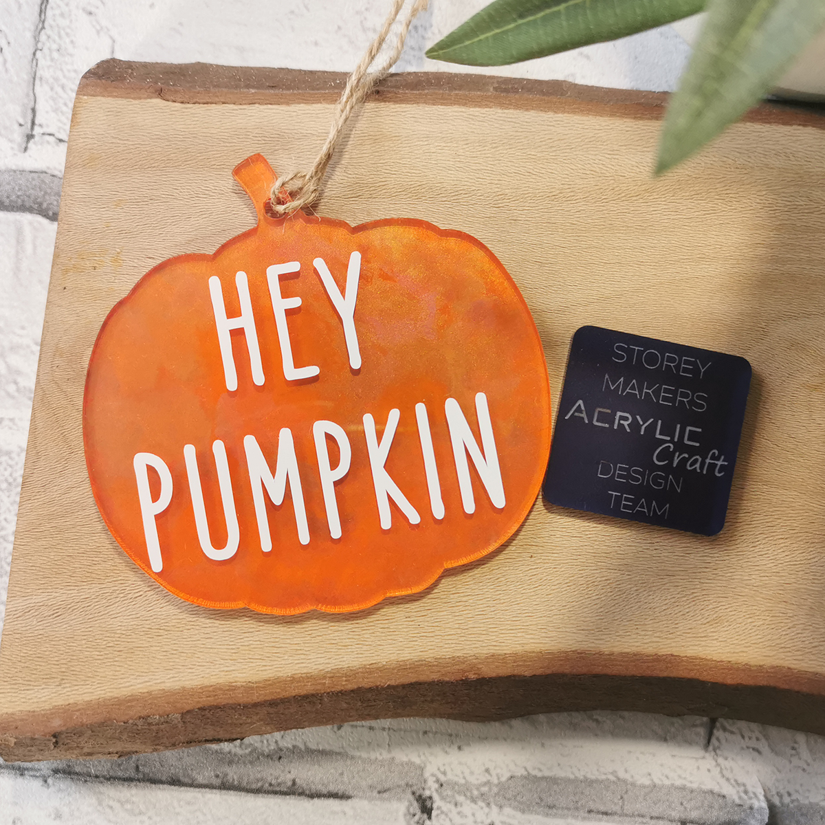 Blank Pumpkin 50mm - 2mm Clear ONLY