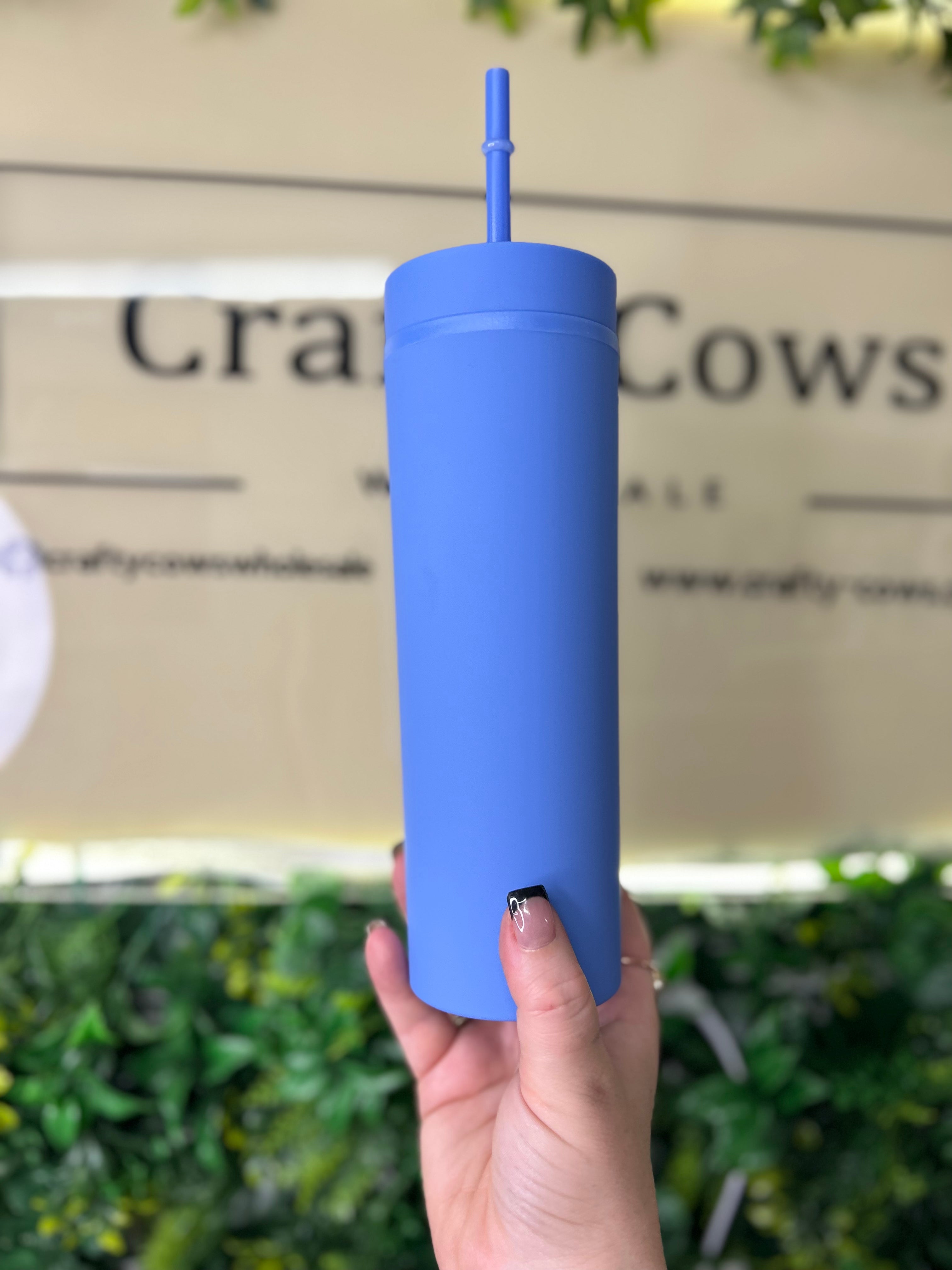 Skinny Tumbler - Aqua Blue (41)